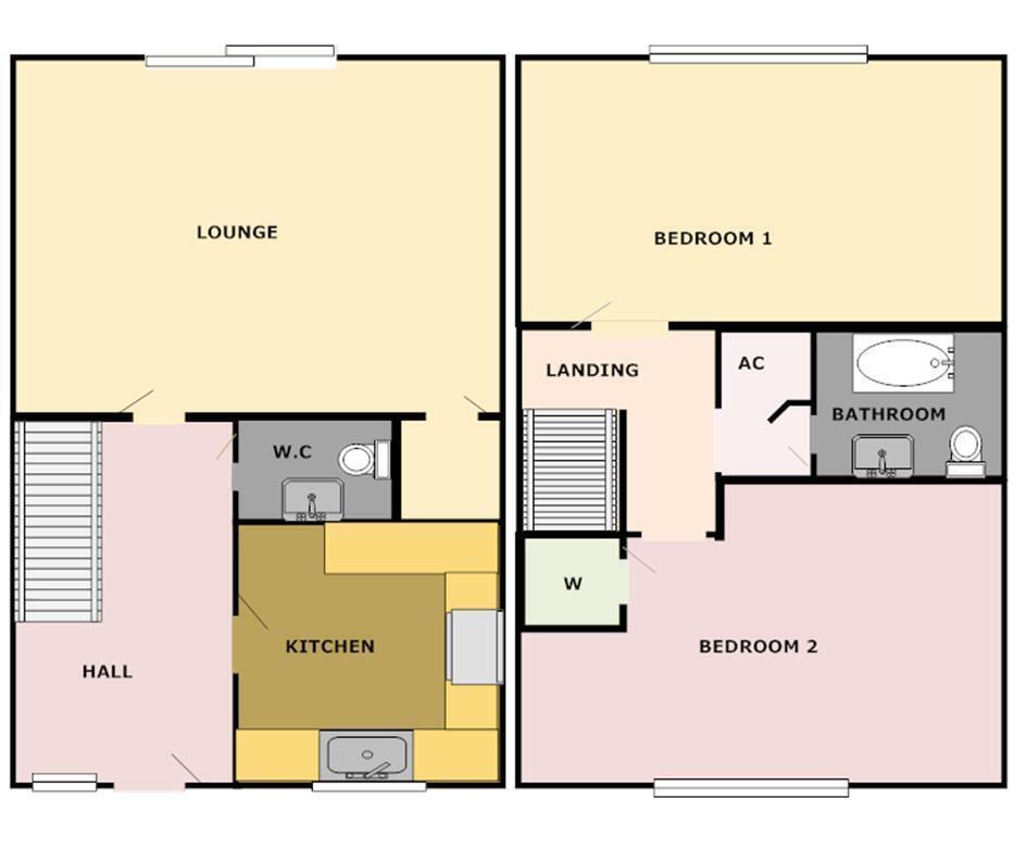 Church Close, Bratton Fleming, Barnstaple EX31, 2 bedroom terraced