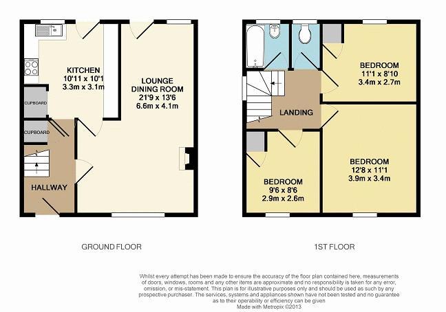 29, Chalfont Walk, Norwich floorplan