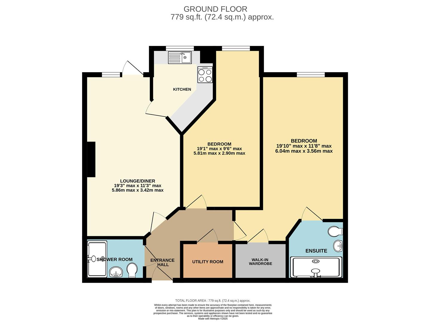 9 Stillington Oaks, Stillington Road, York floorplan