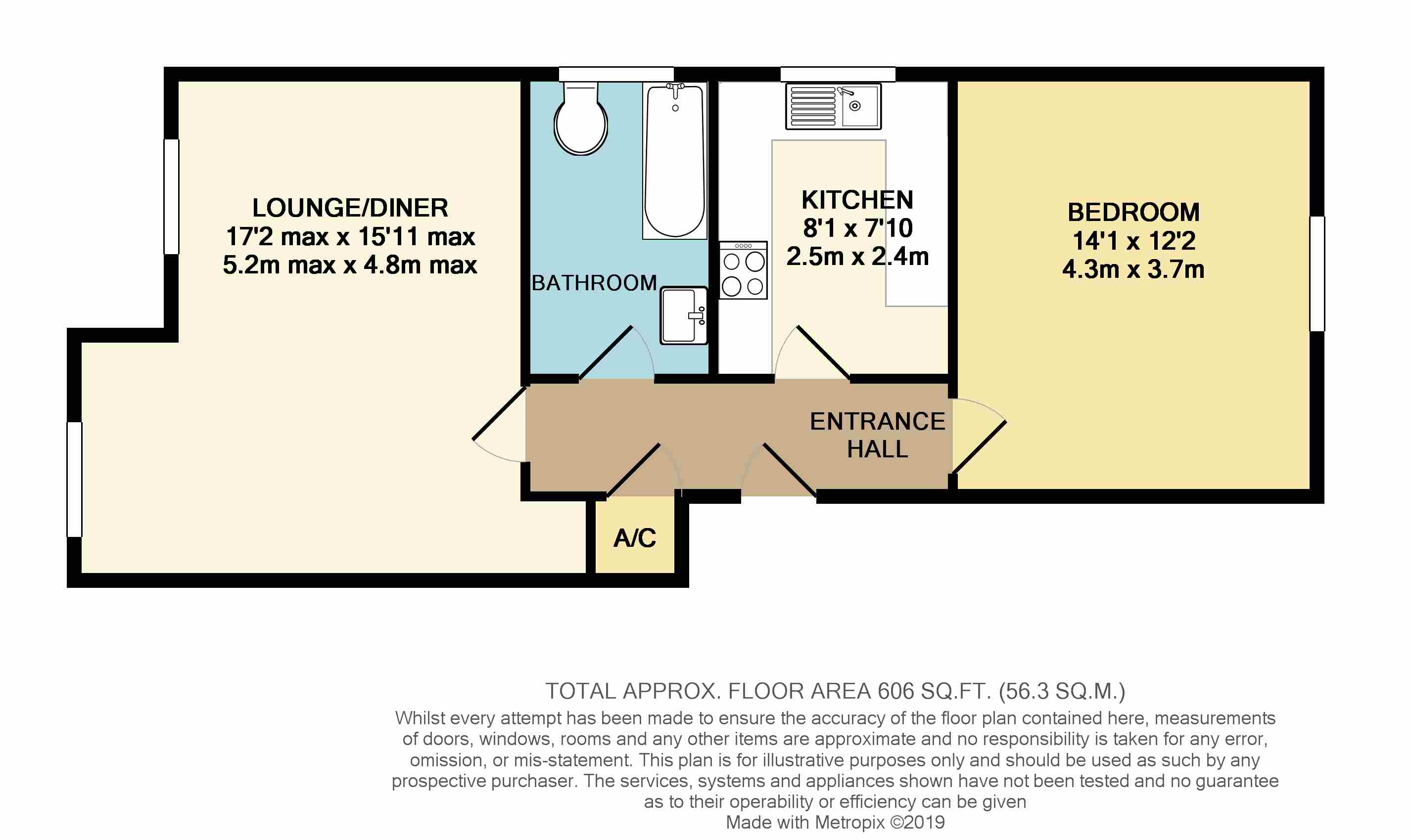 1 Bedrooms Flat to rent in Mannock Way, Woodley, Reading, Berkshire RG5