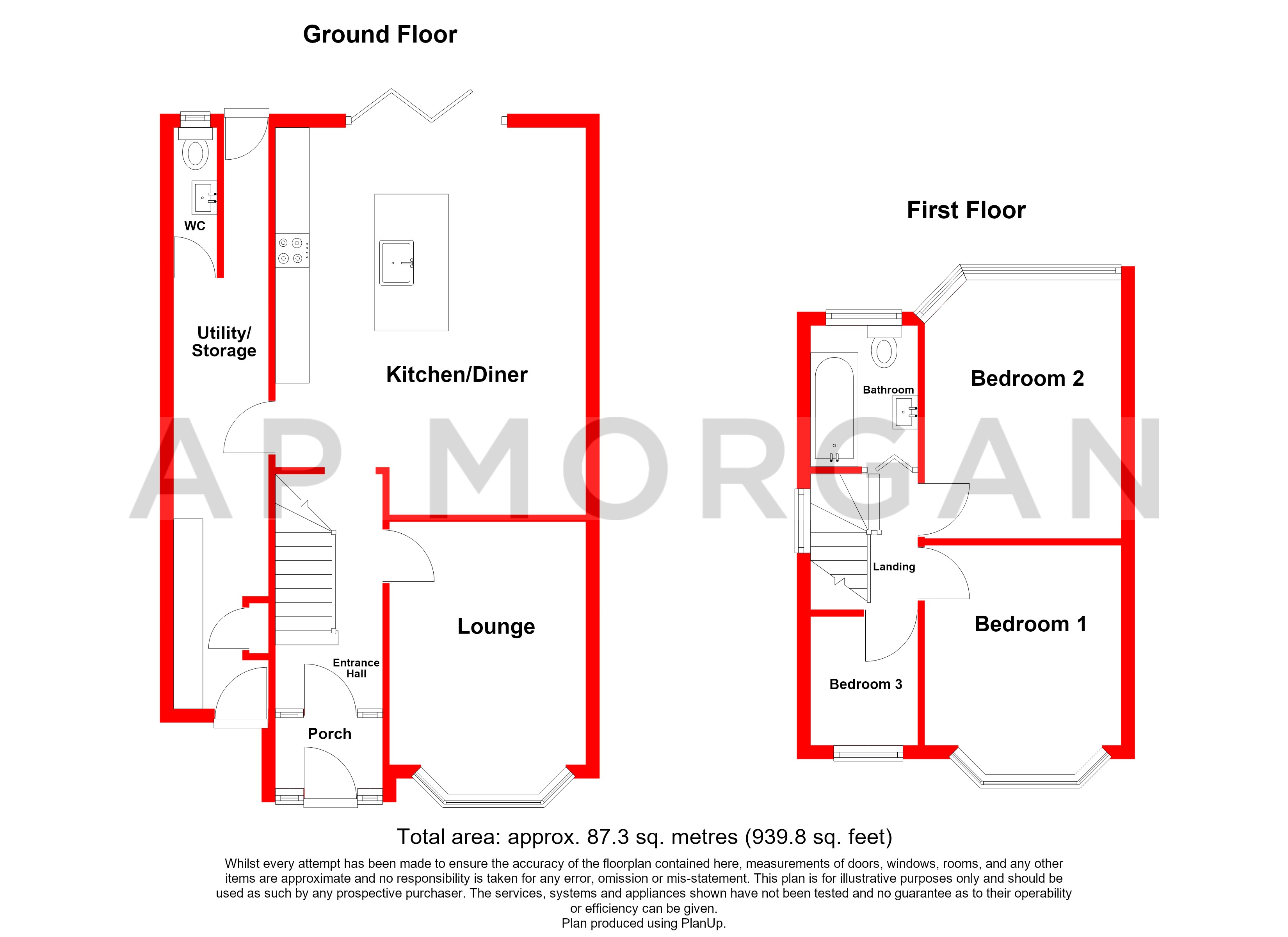 Willclare Road, Birmingham floorplan