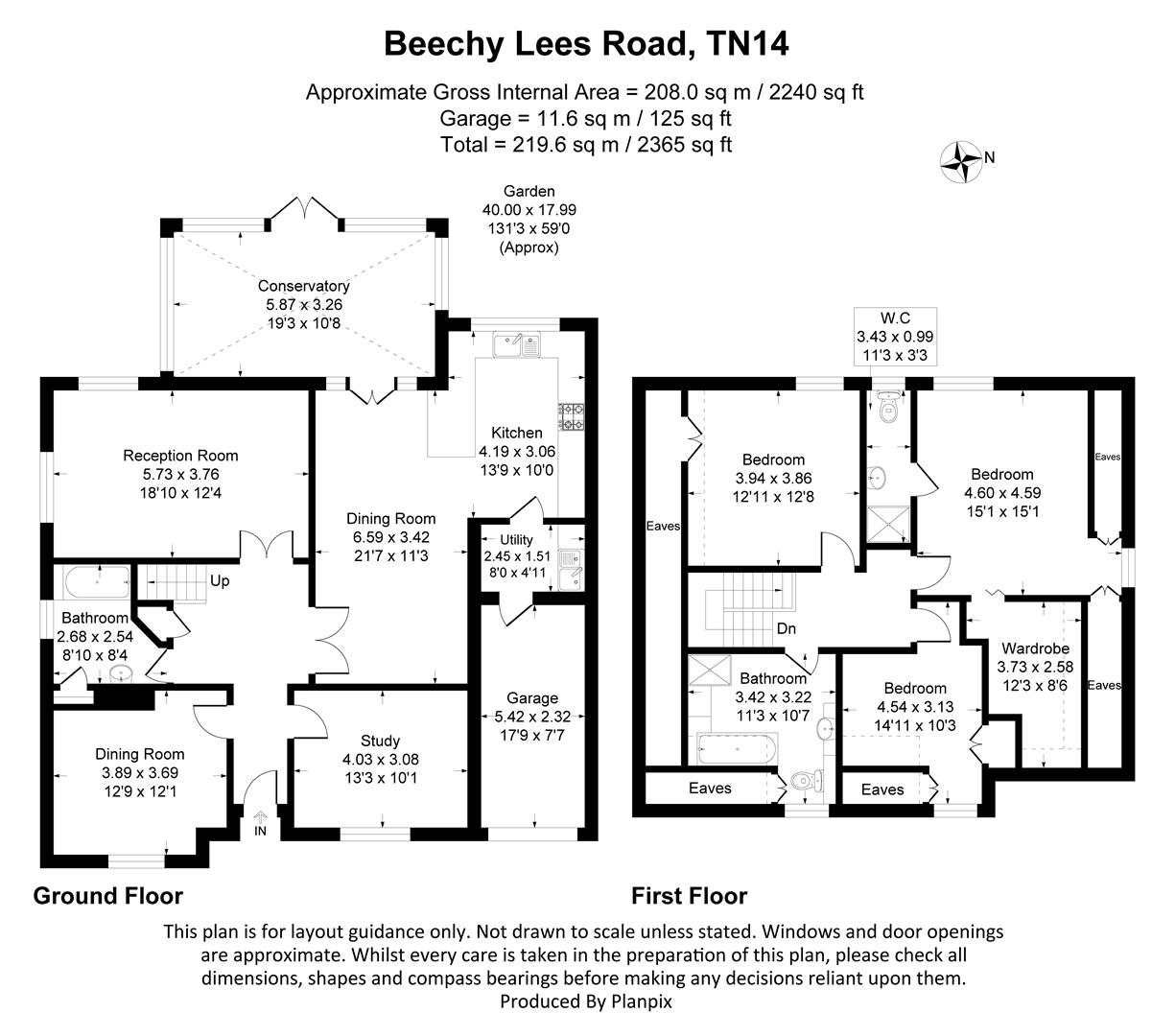 18, Beechy Lees Road, Otford floorplan