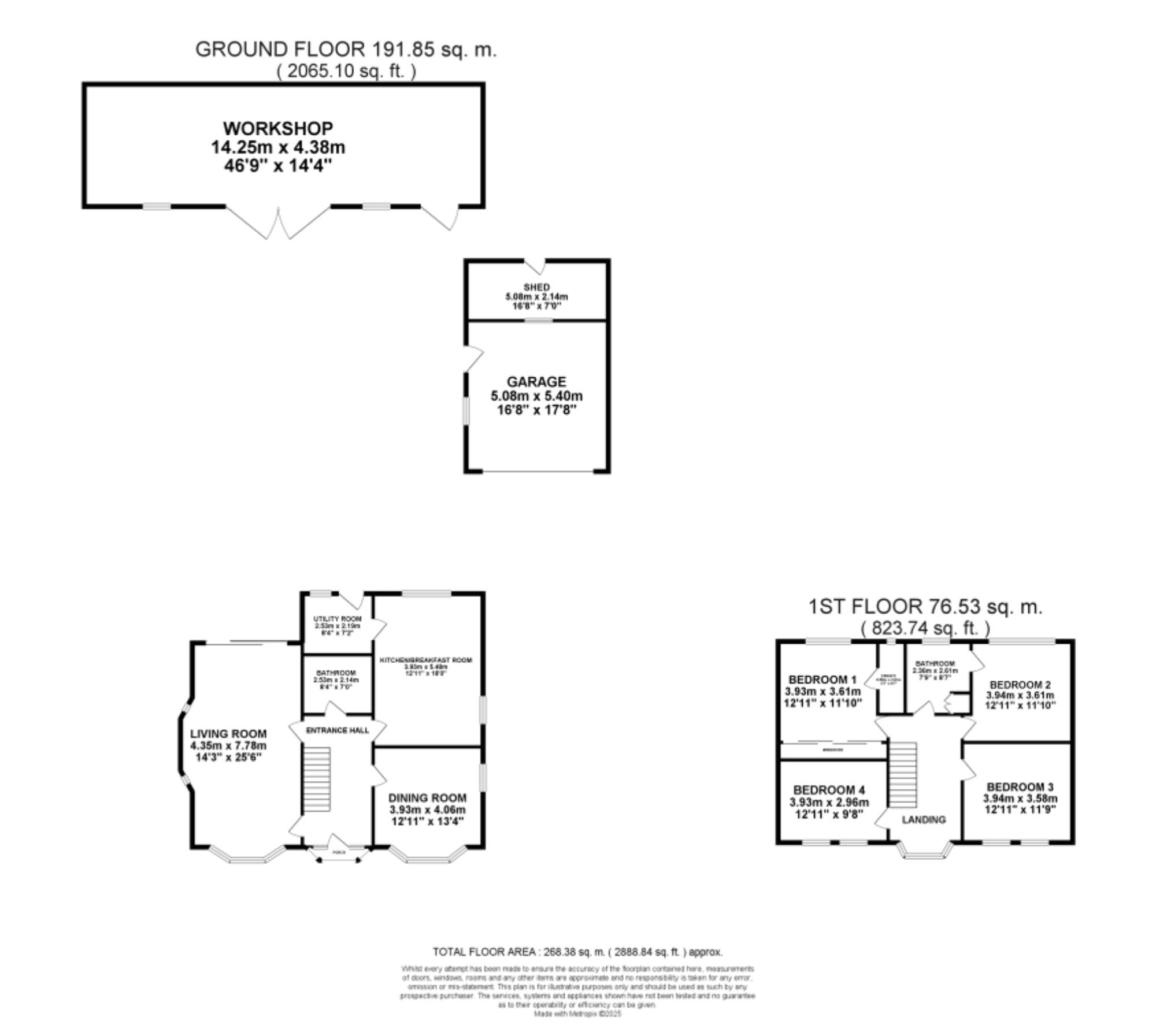 Owls Nest Bearstone Road, Market Drayton floorplan