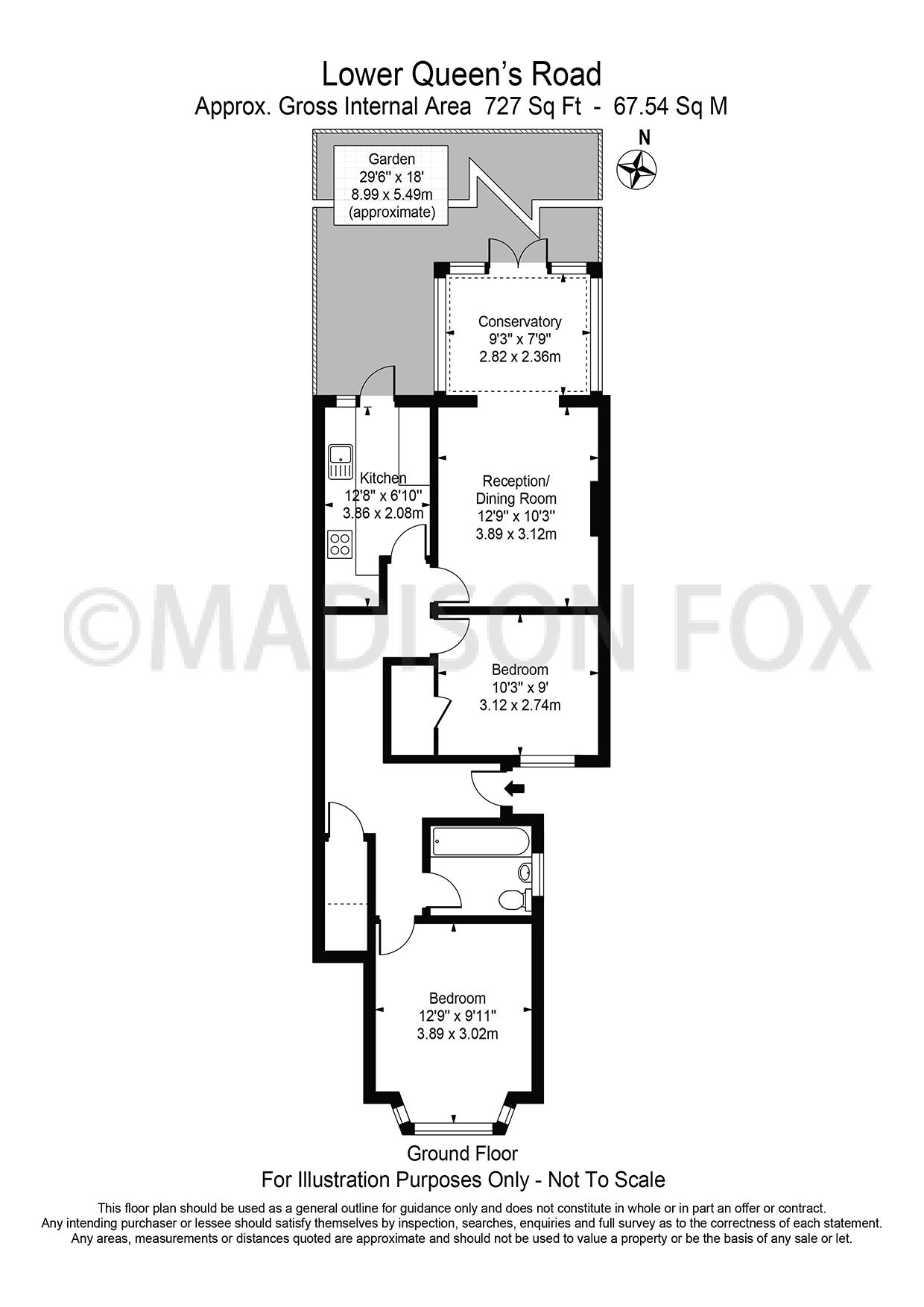 2 Bedrooms  for sale in Lower Queens Road, Buckhurst Hill IG9