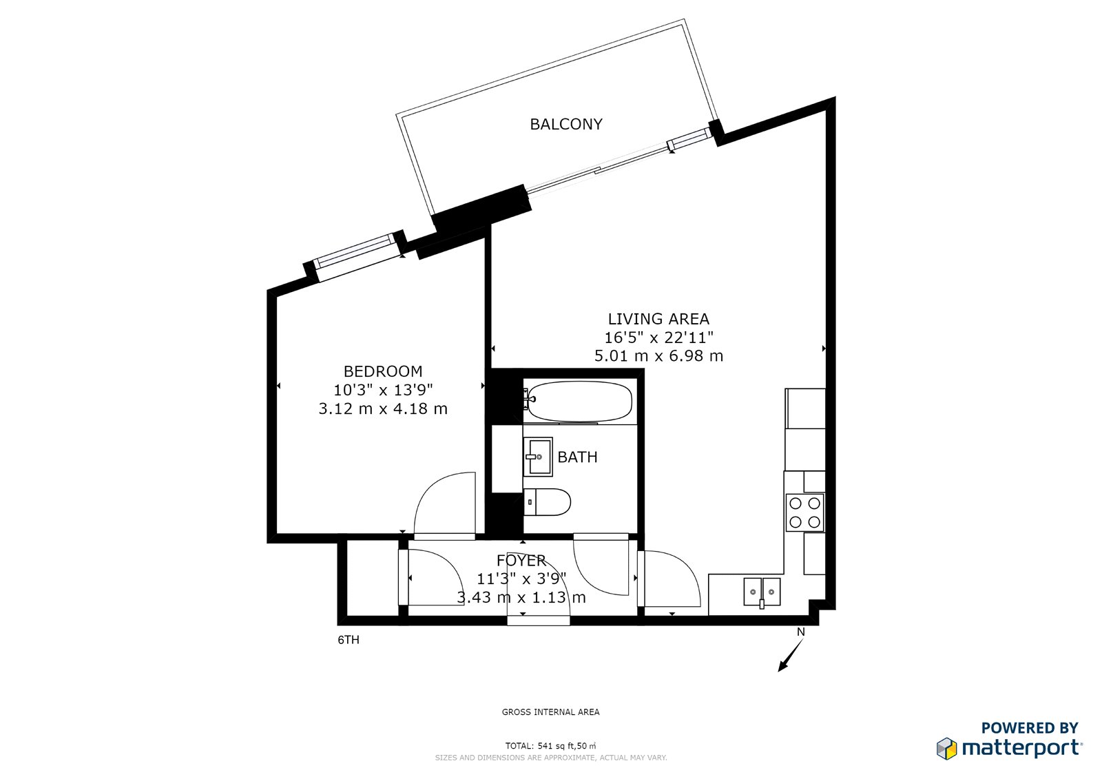 1 Bedrooms Flat to rent in City View Point, Poplar E14