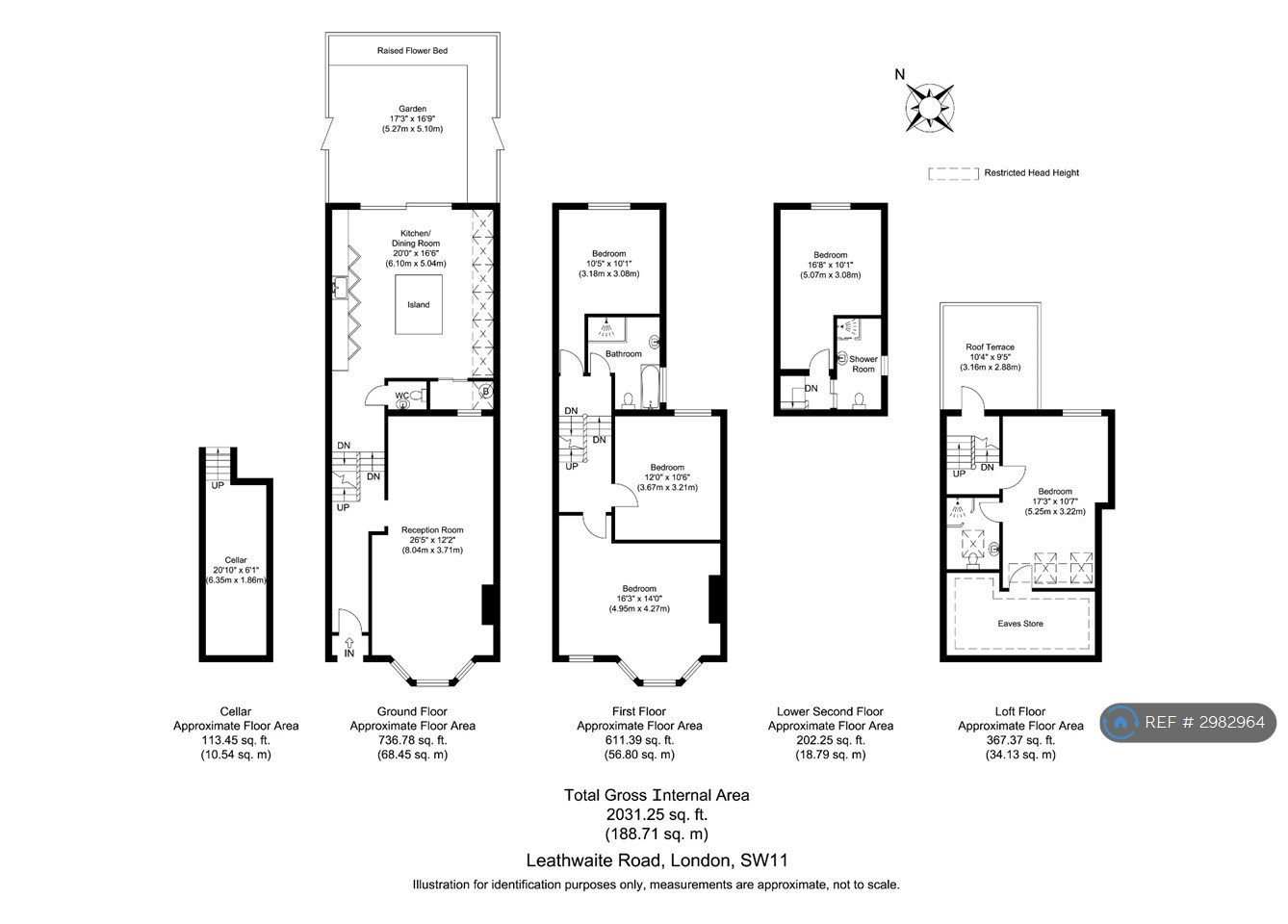 Leathwaite Road, London floorplan