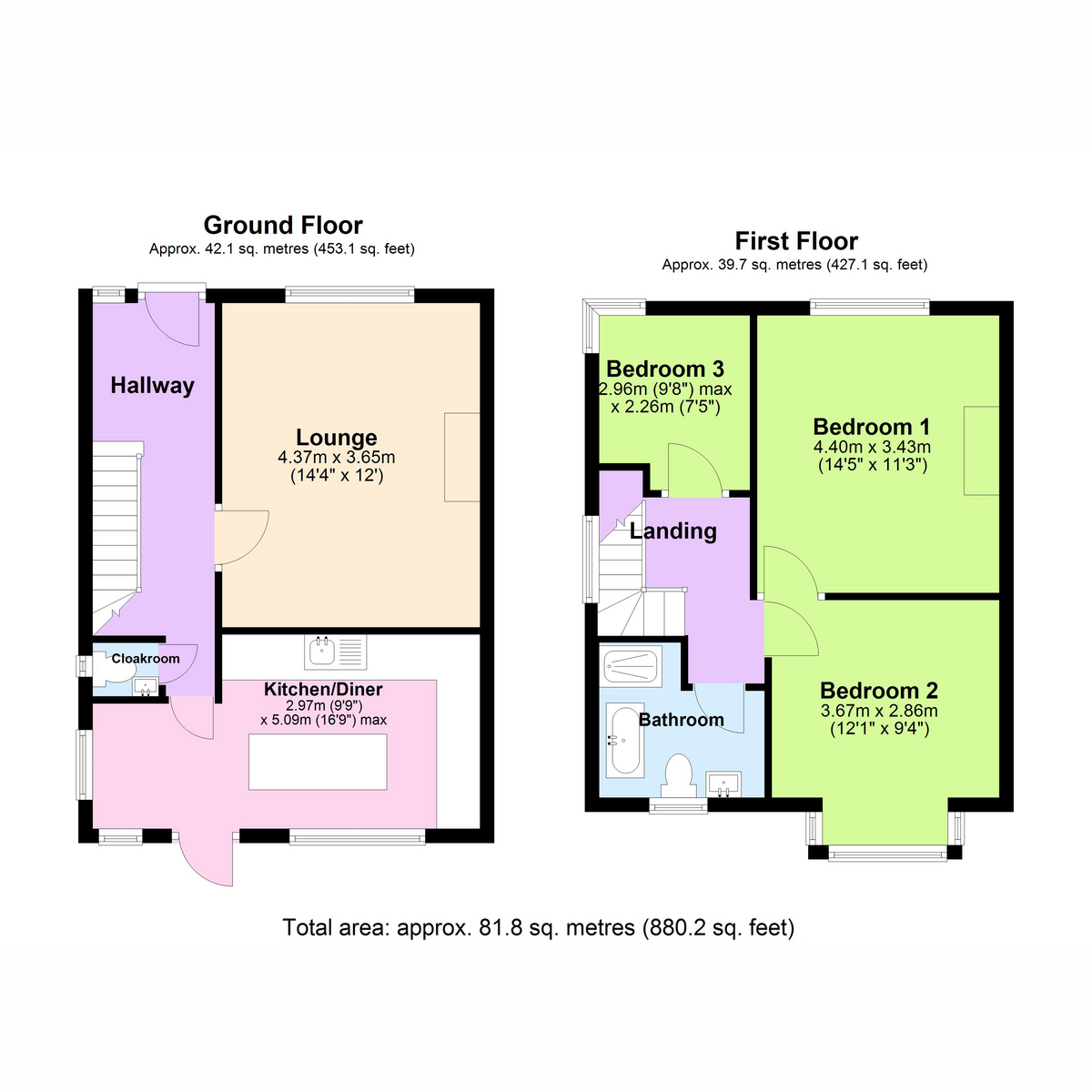 25, Beechmont Gardens, Southend-on-sea floorplan