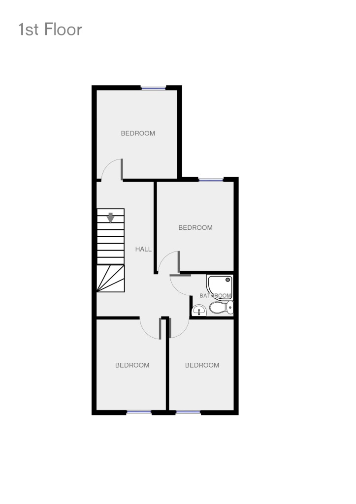 14, Flora Street, Cardiff floorplan