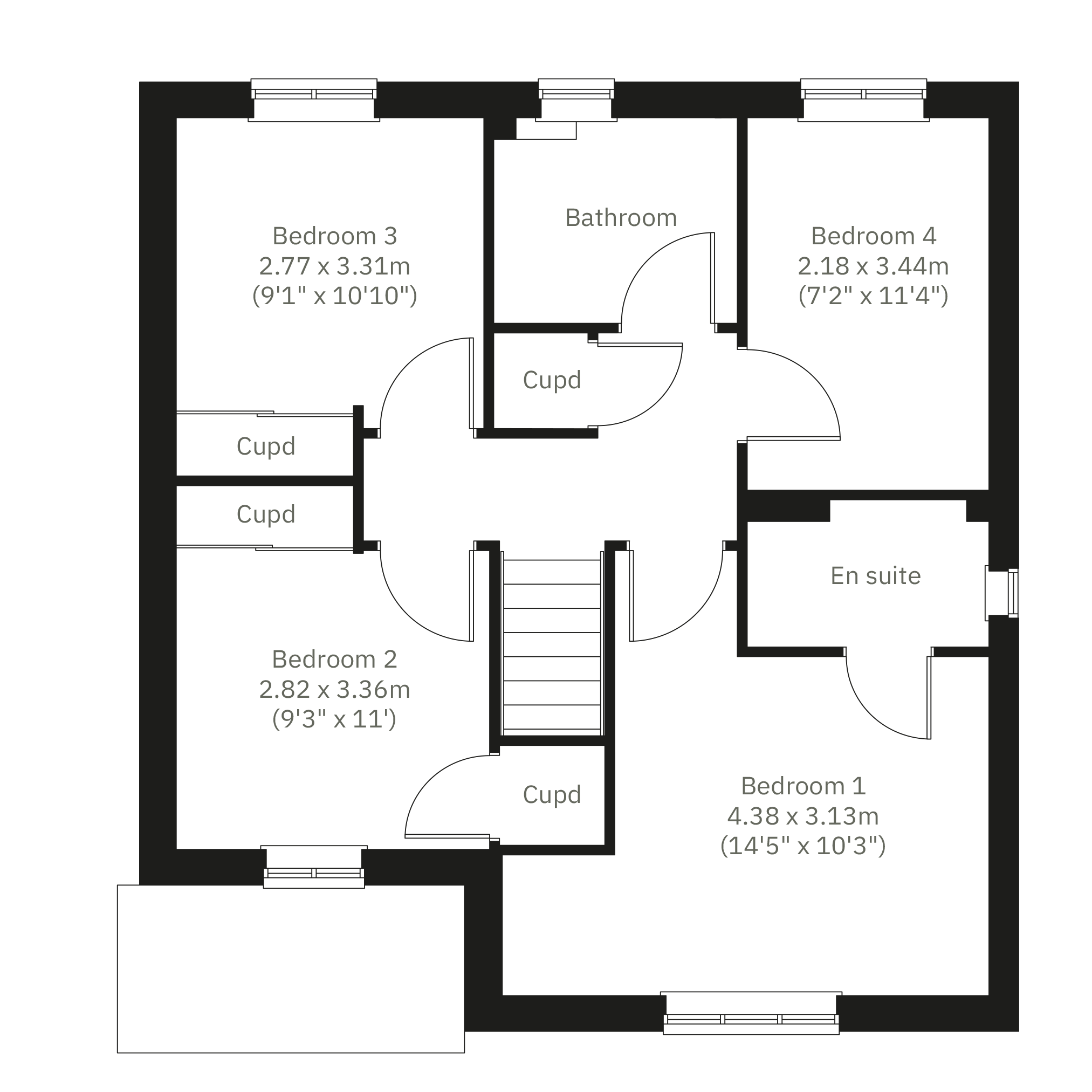 218, Swindon Village, Cheltenham floorplan