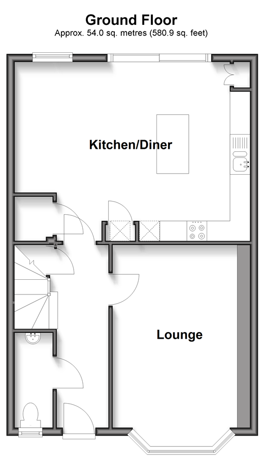 Thomas Road, Aylesford floorplan