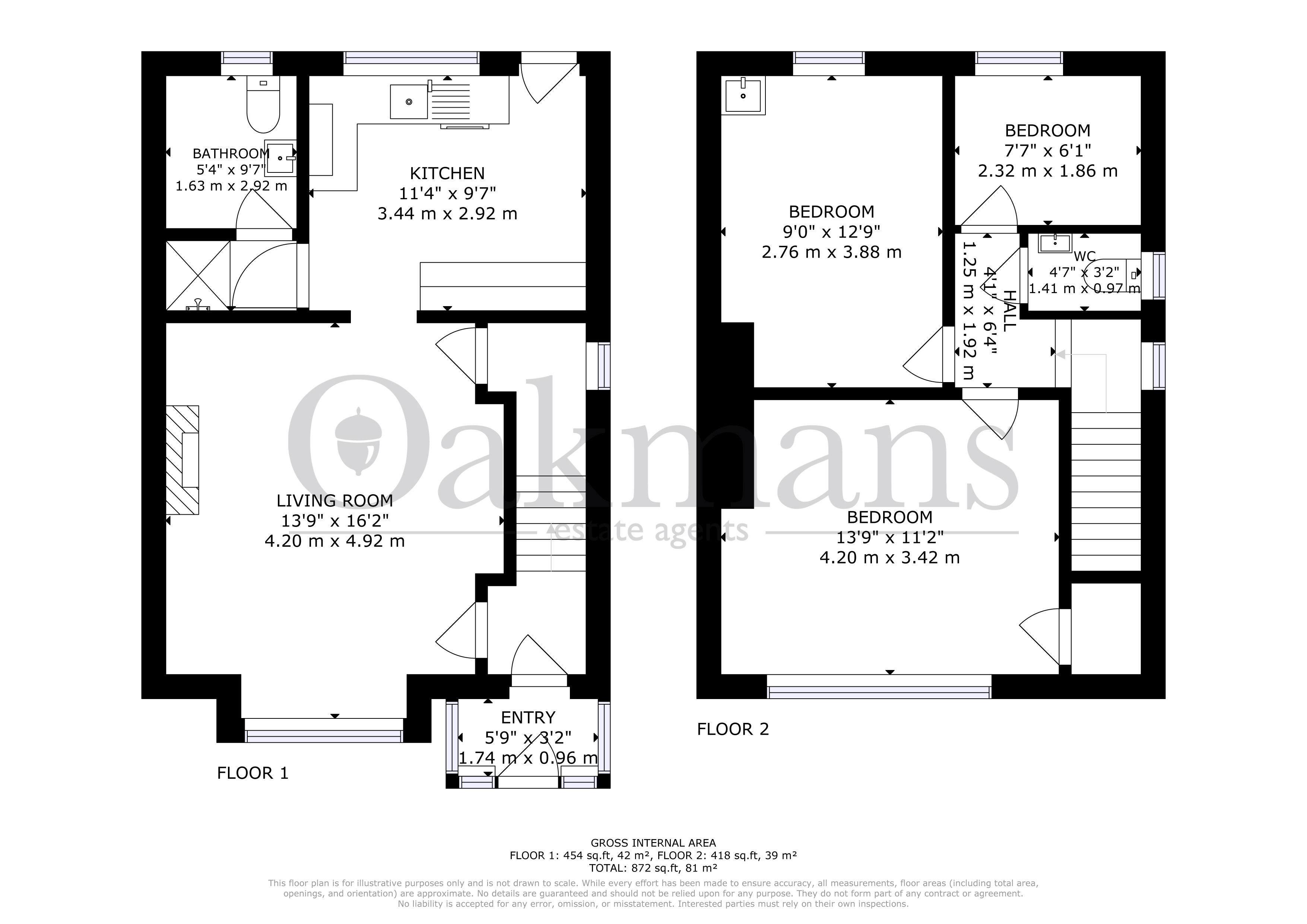 TEDSTONE ROAD, BIRMINGHAM floorplan