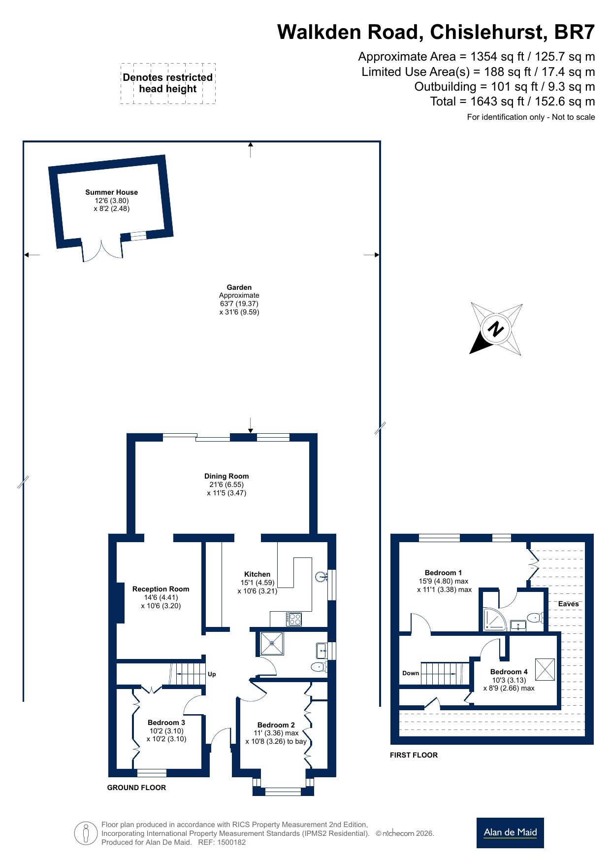 8, Walkden Road, Chislehurst floorplan