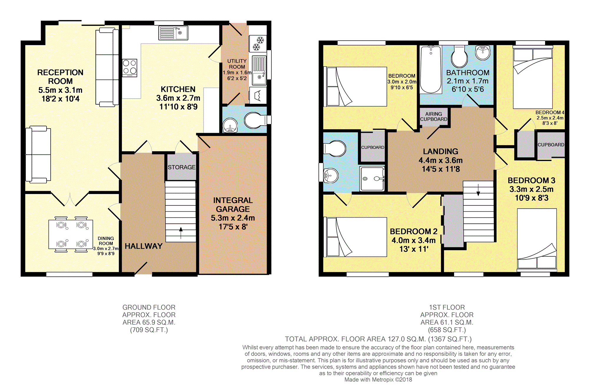 4 Bedrooms Detached house for sale in Edenham Crescent, Reading RG1