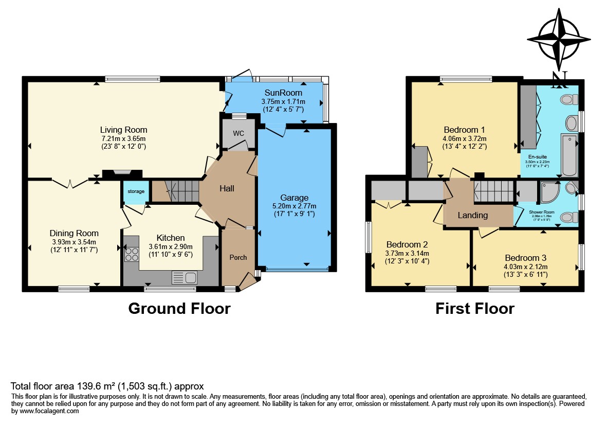 1, Derby Close, Tonbridge floorplan