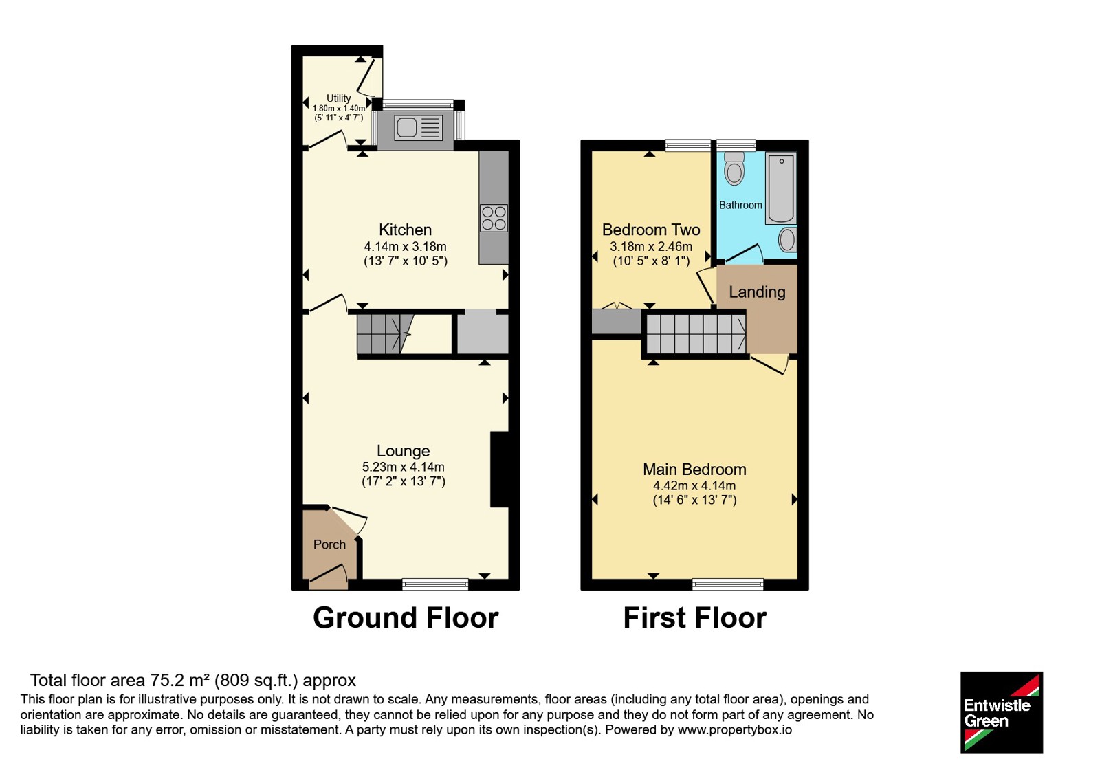 21, Godiva Street, Lancashire floorplan