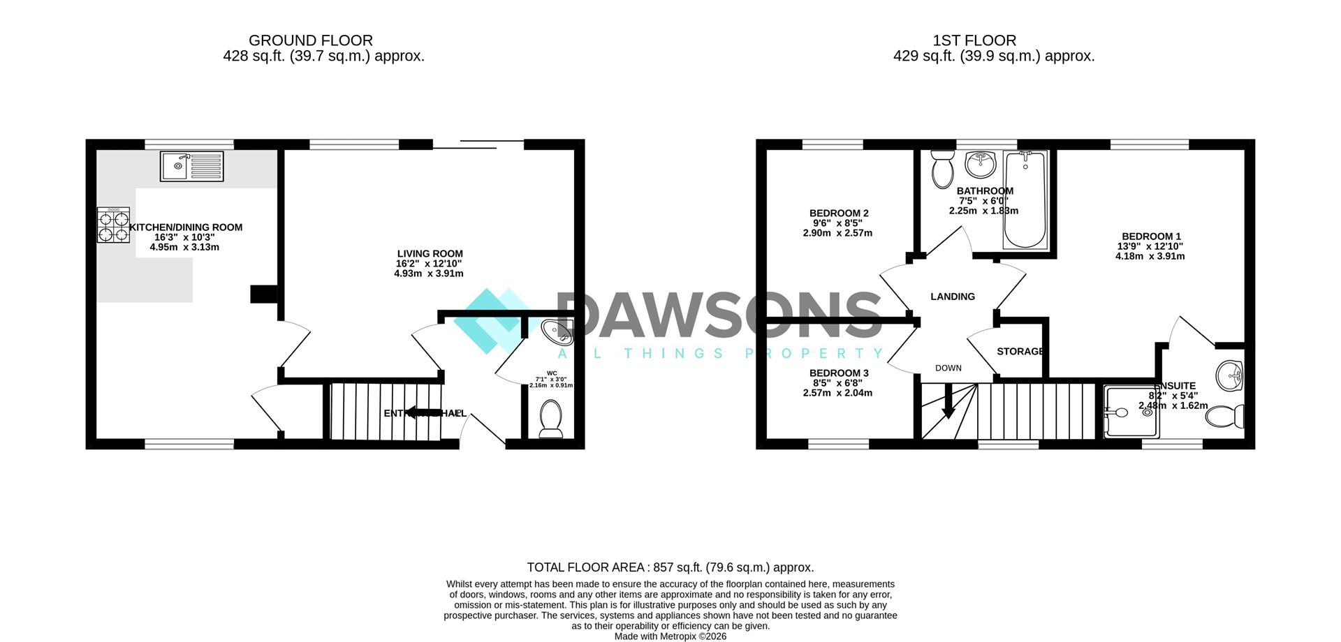 42, Bryn Derwen, Swansea floorplan