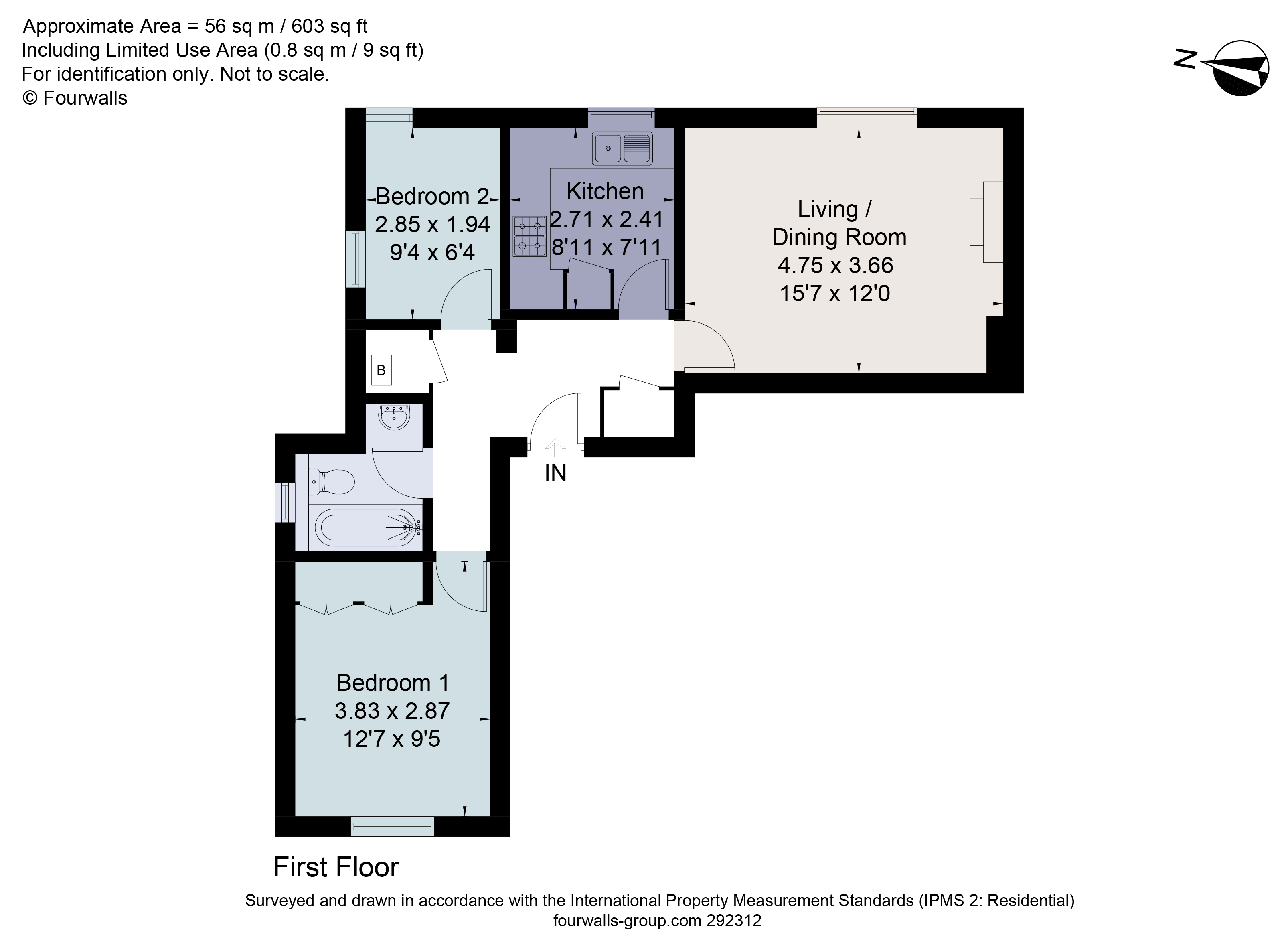 17C, Milton Road, Hertfordshire floorplan
