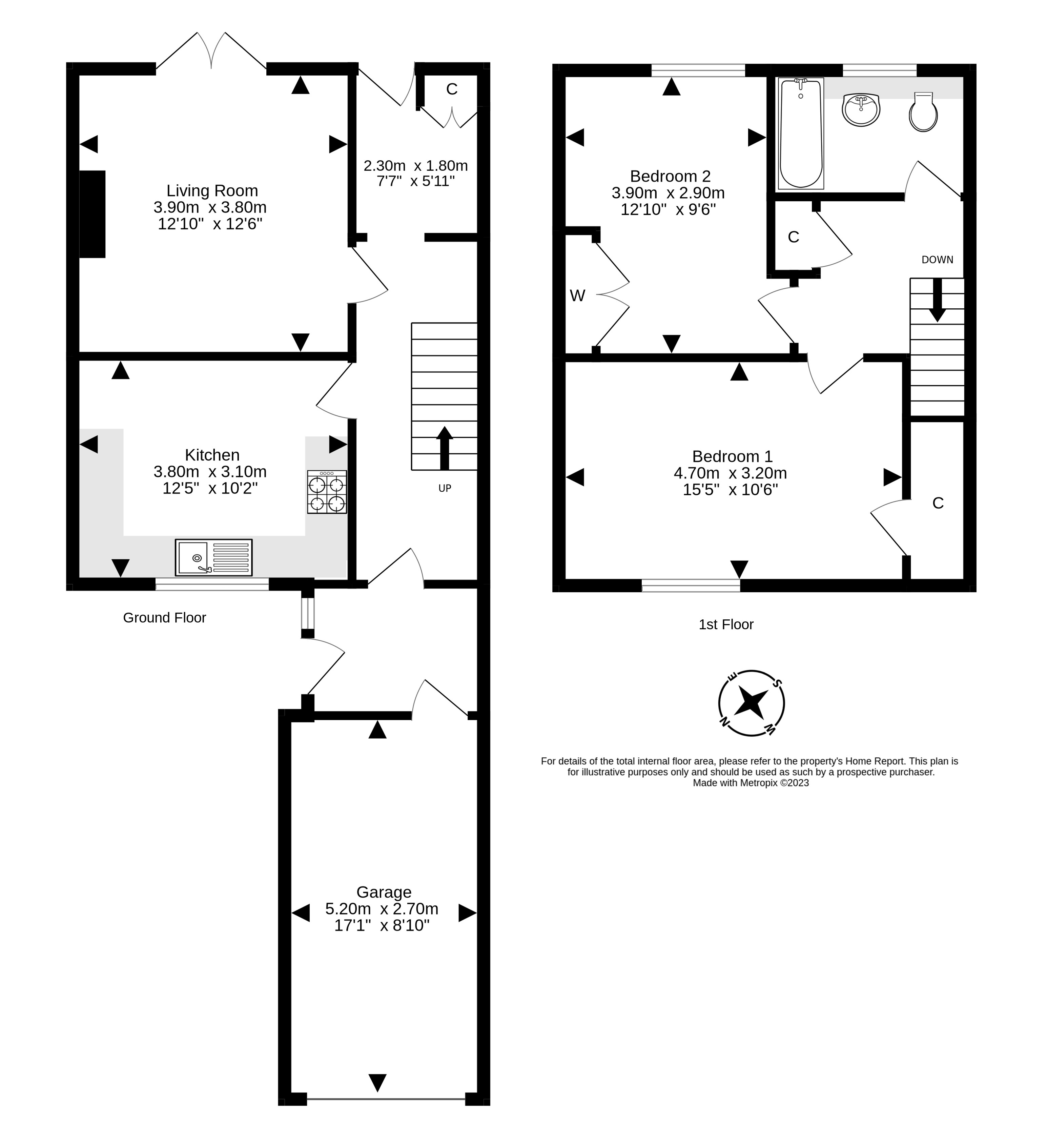 14 Muirpark Wynd, Tranent EH33, 2 bedroom terraced house for sale