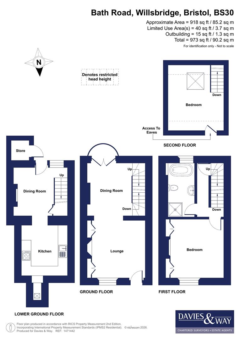 108, Bath Road, Bristol floorplan