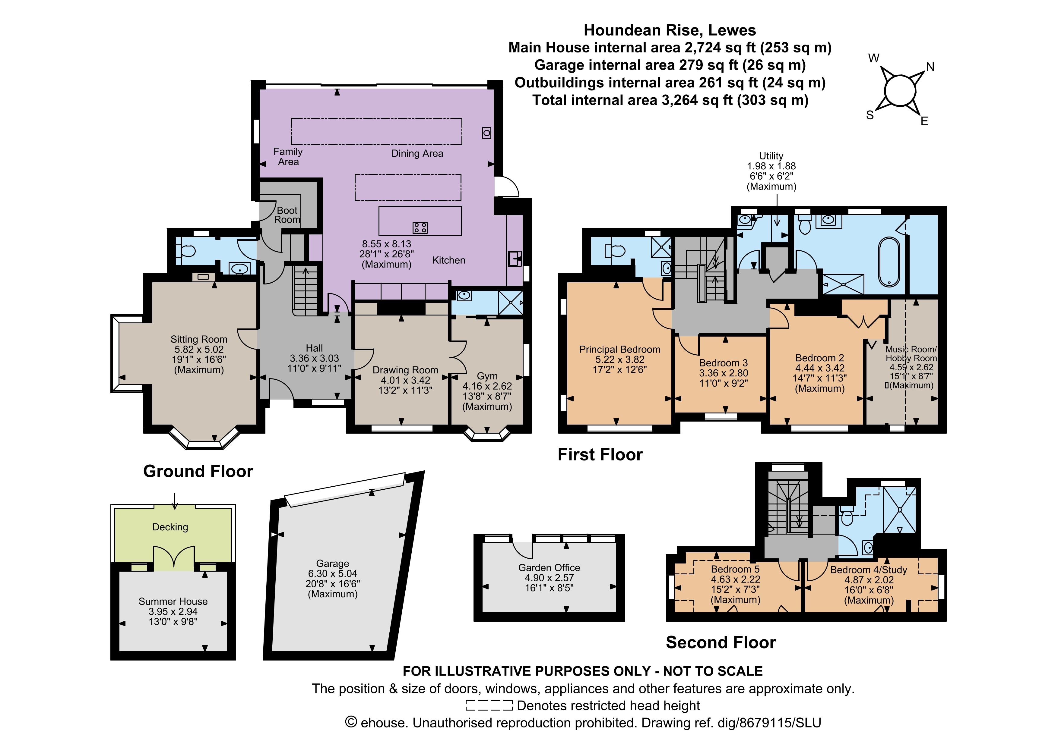 66, Houndean Rise, East Sussex floorplan