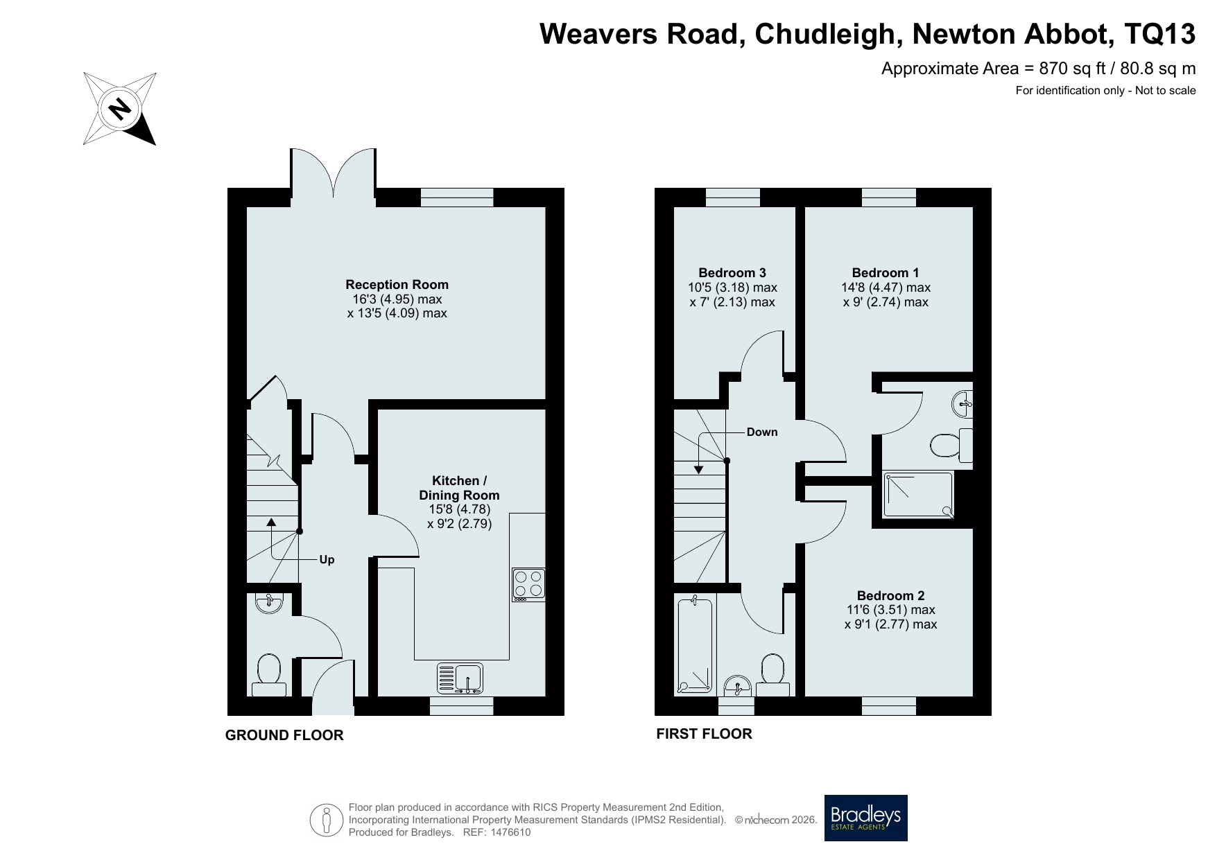 22, Weavers Road, Newton Abbot floorplan