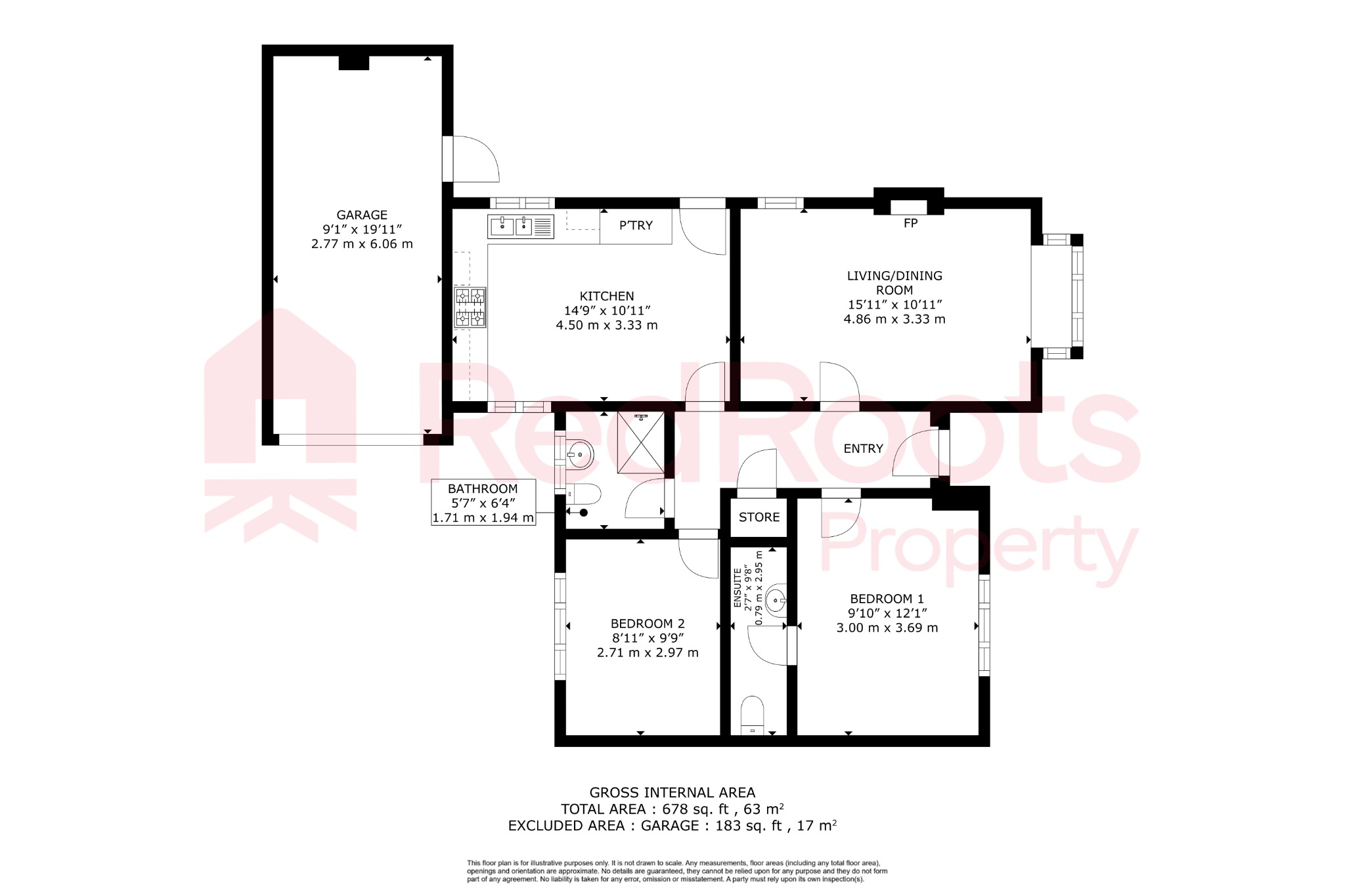 2 Binks Court, Brethergate, Doncaster floorplan