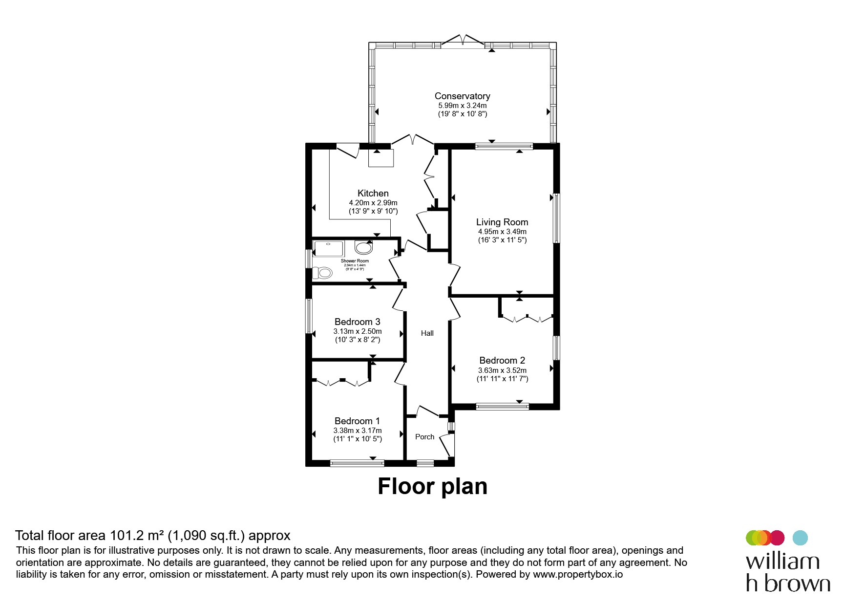 53, Gordon Road, Harwich floorplan