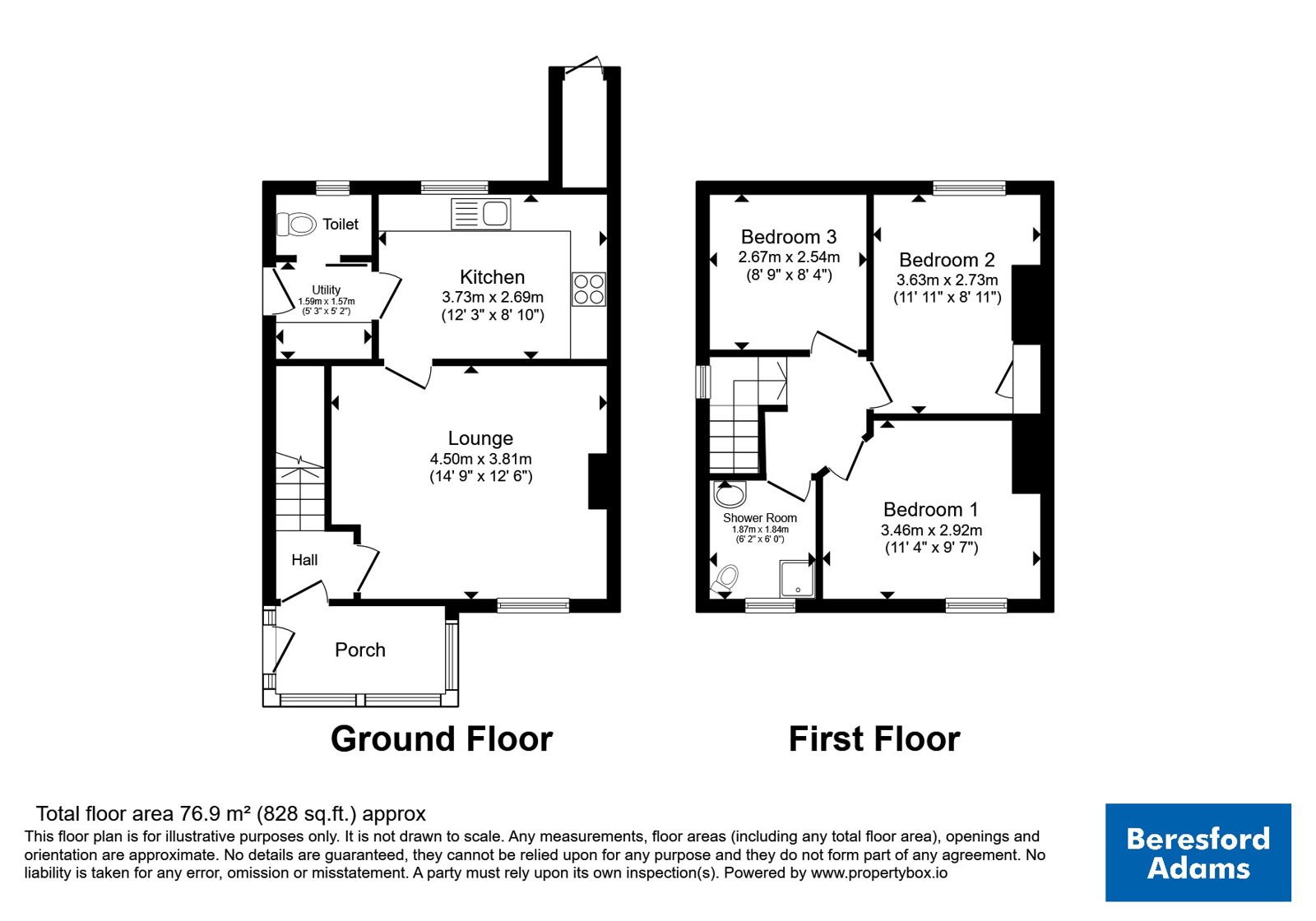 89, Berth Y Glyd Road, Colwyn Bay floorplan