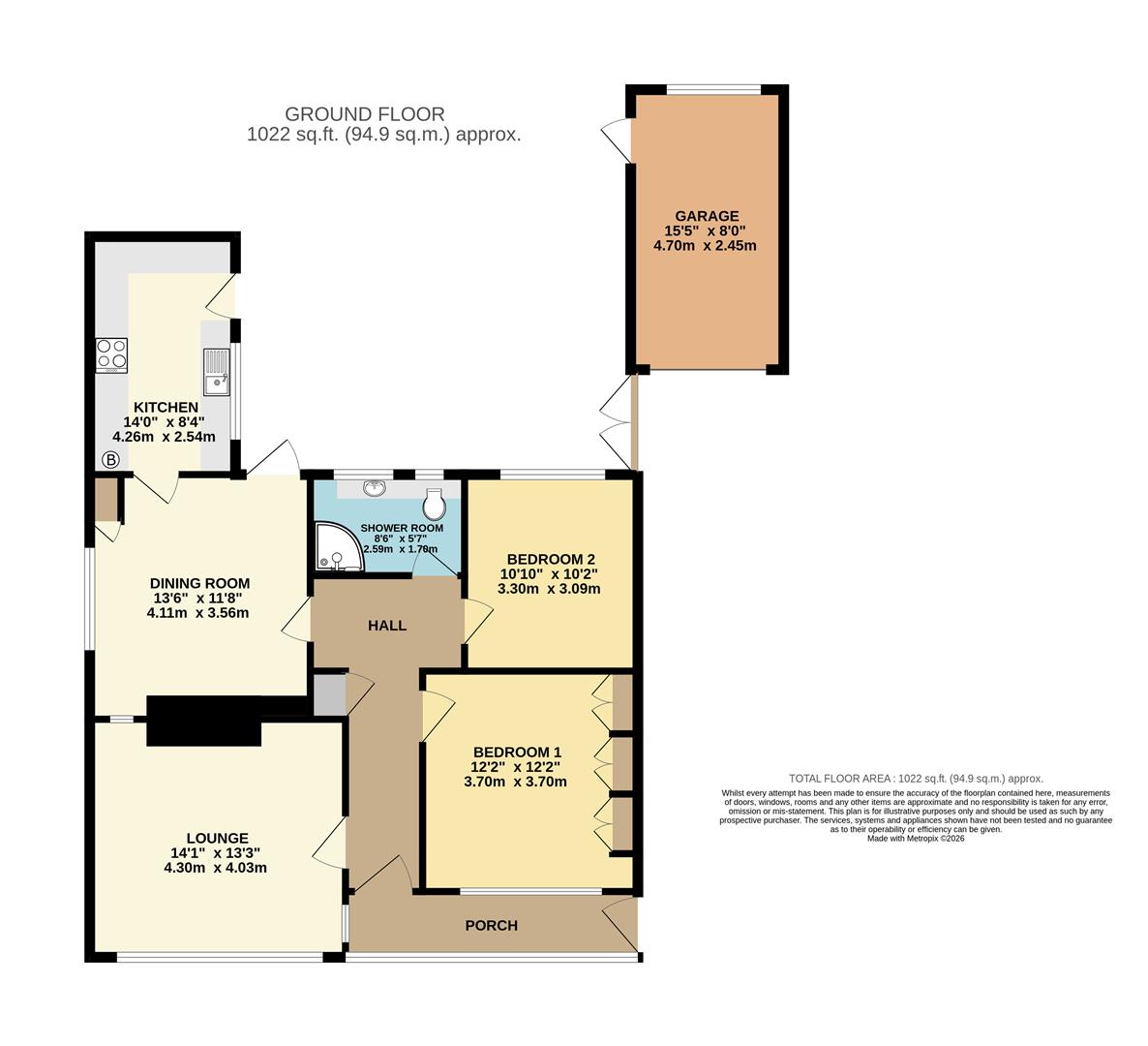 3, Lichfield Drive, Brixham floorplan