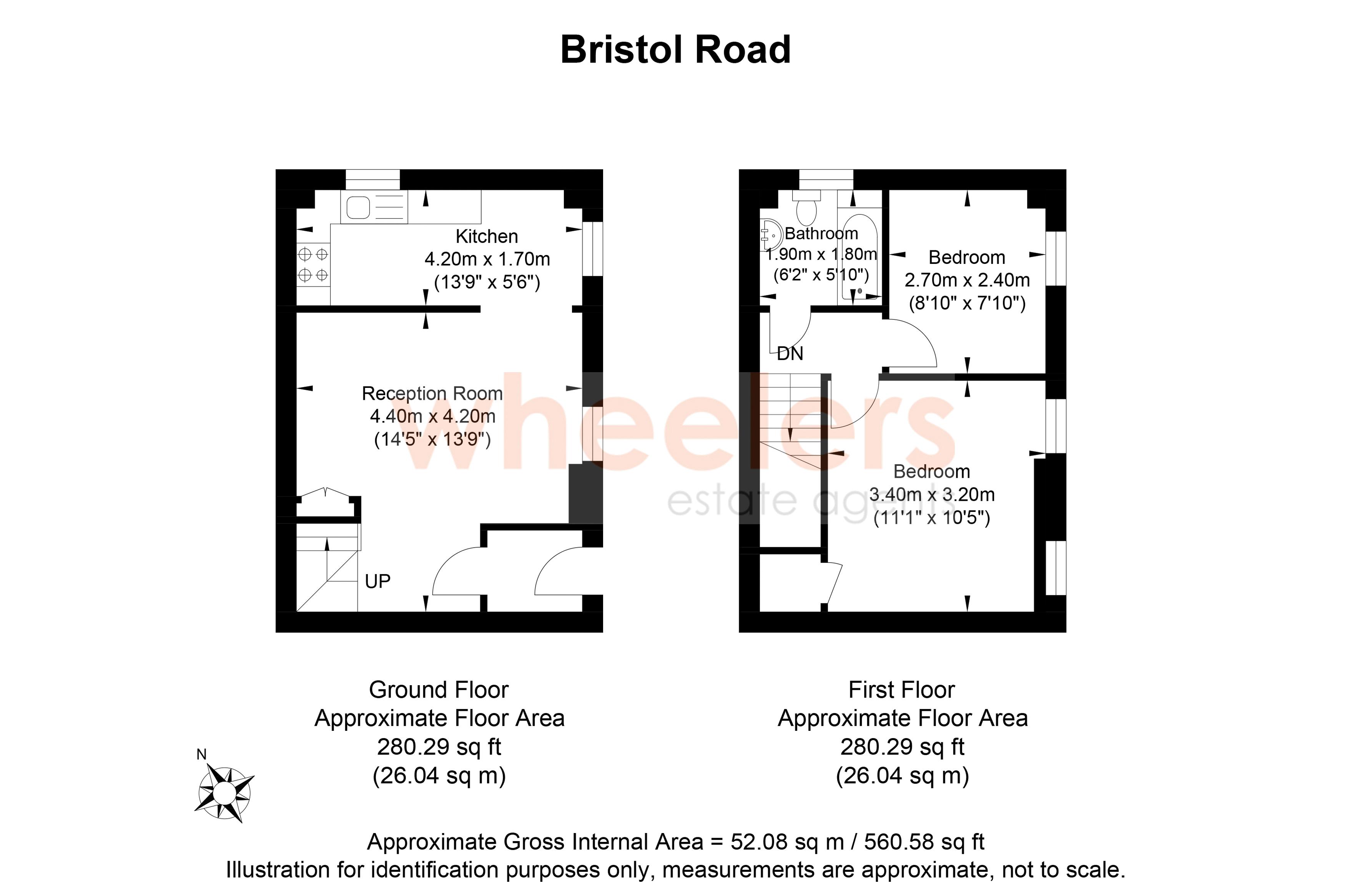1 St Johns Mews, Bristol Road, Brighton floorplan