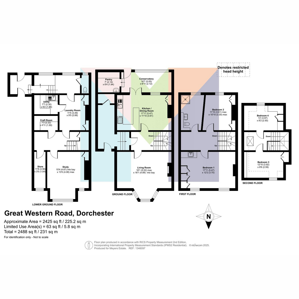 15, Great Western Road, Dorchester floorplan