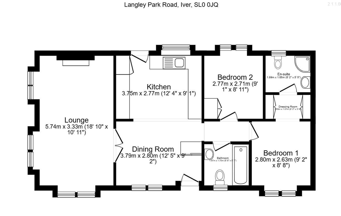 Iver Park Estate, Iver Park Estate, Langley Park Road, Iver floorplan