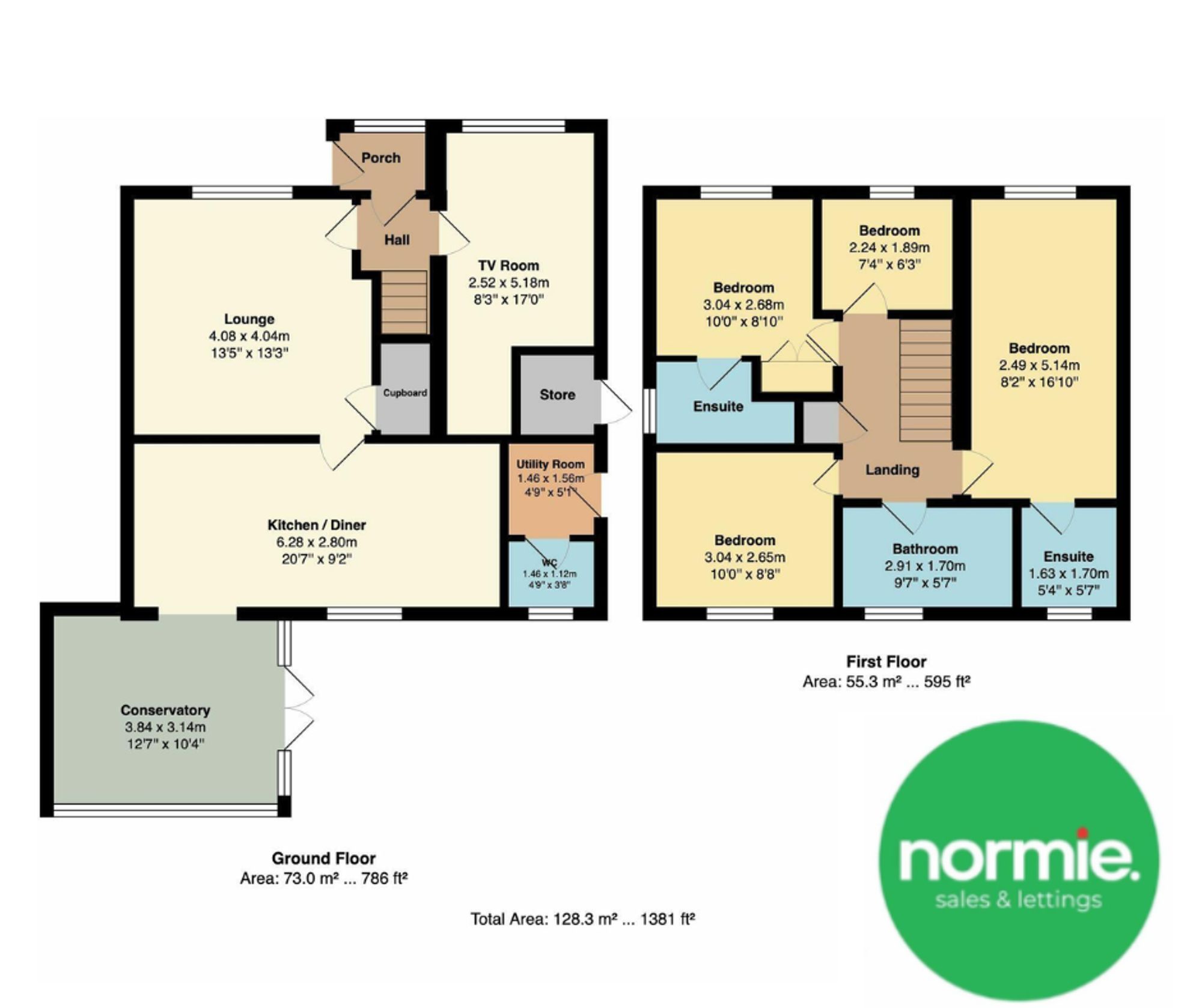 27 Waterdale Drive, Manchester floorplan