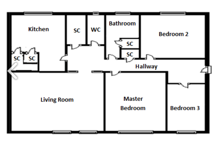 37, Stonesdale, Luton floorplan