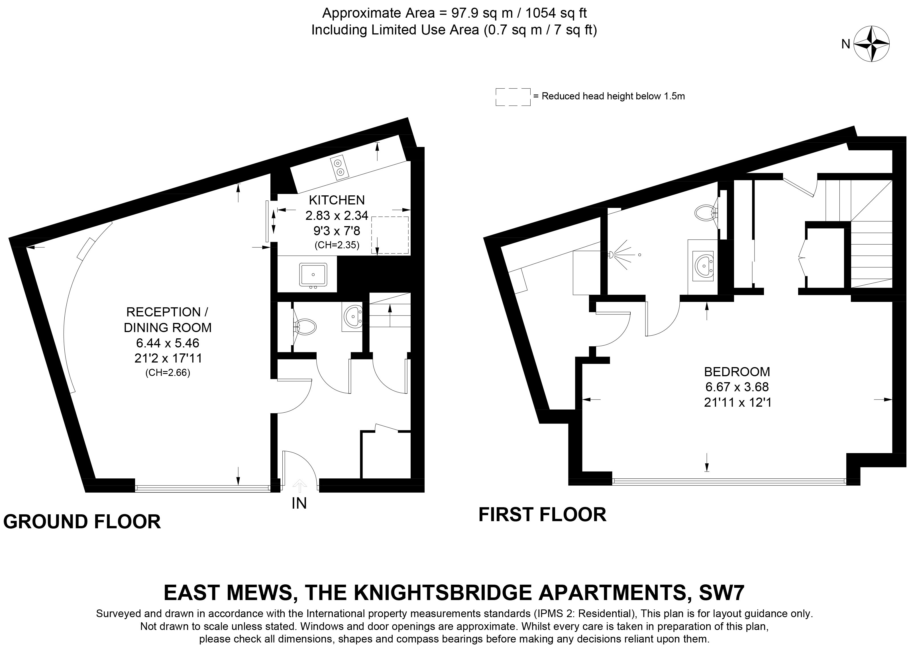 3 East Mews,, The Knightsbridge Apartments, London floorplan