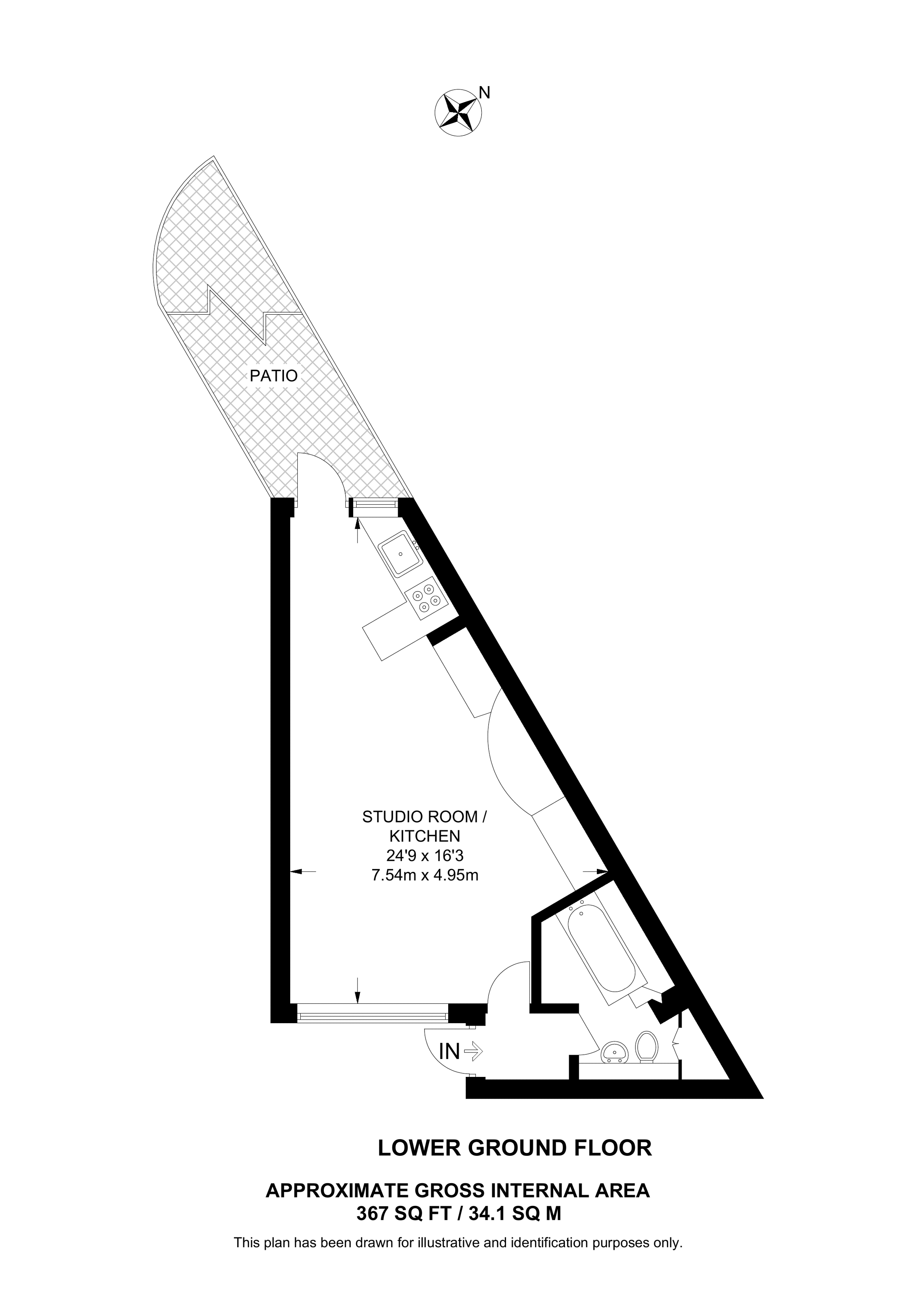 Swinton Street, King's Cross floorplan
