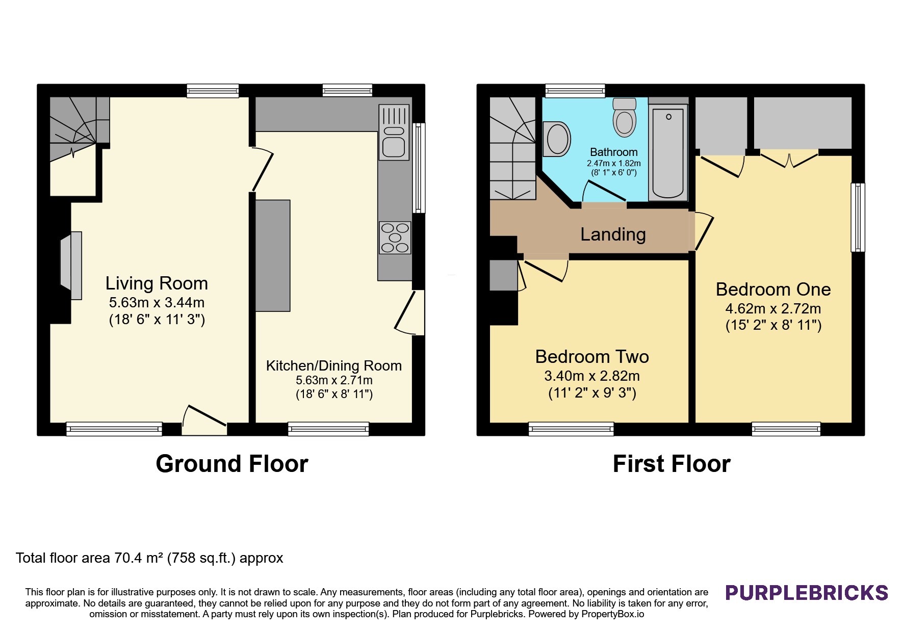 59, Bedford Road, Houghton Conquest floorplan