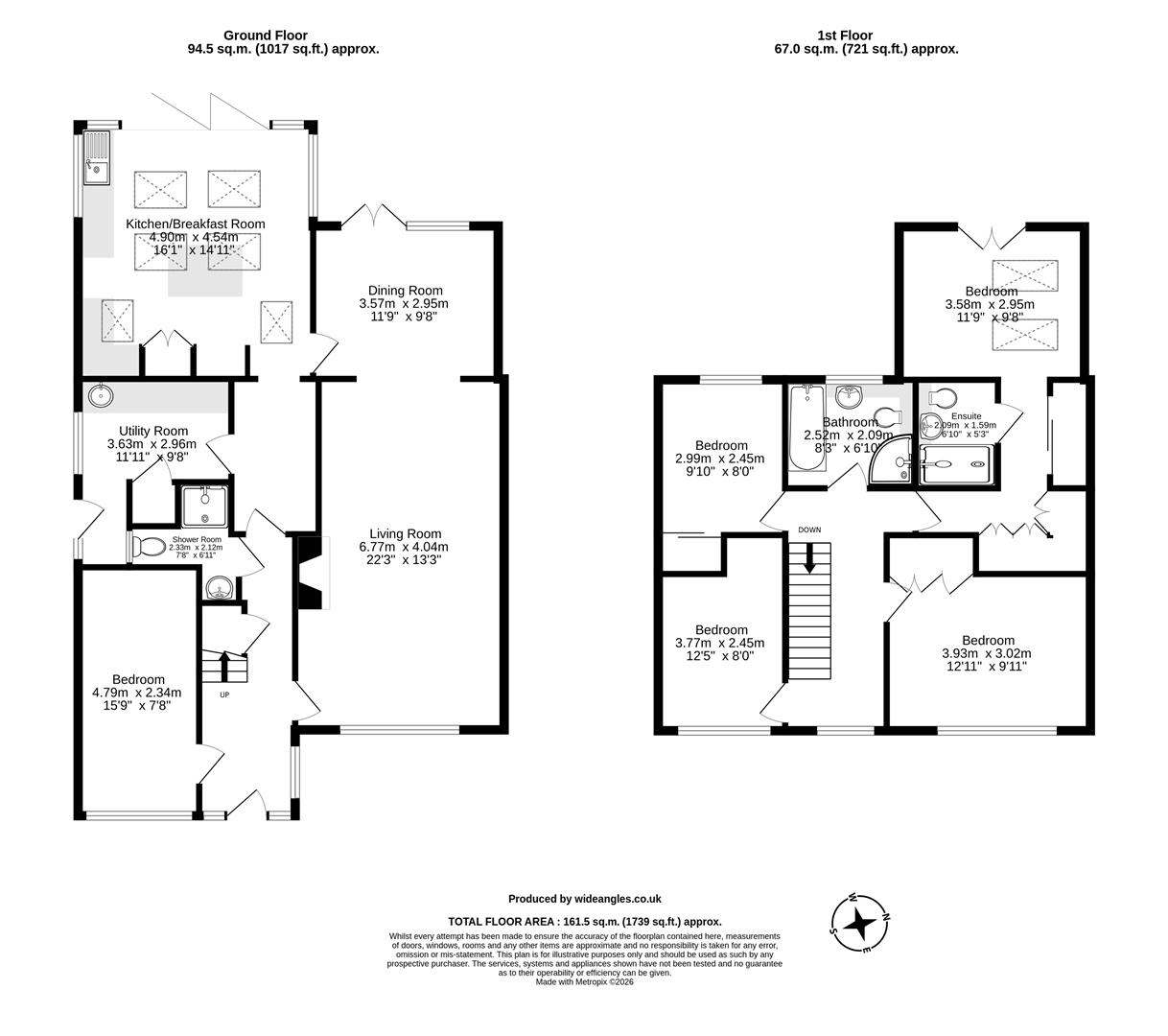 23, St. Giles Close, Wendlebury floorplan