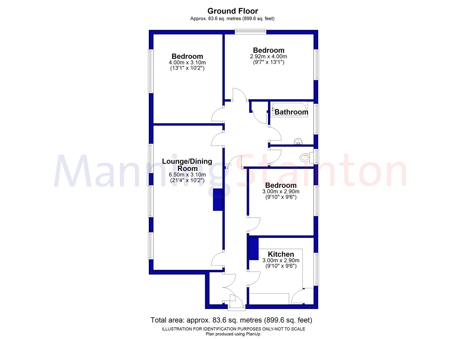 2, Oakwood Court, Leeds floorplan
