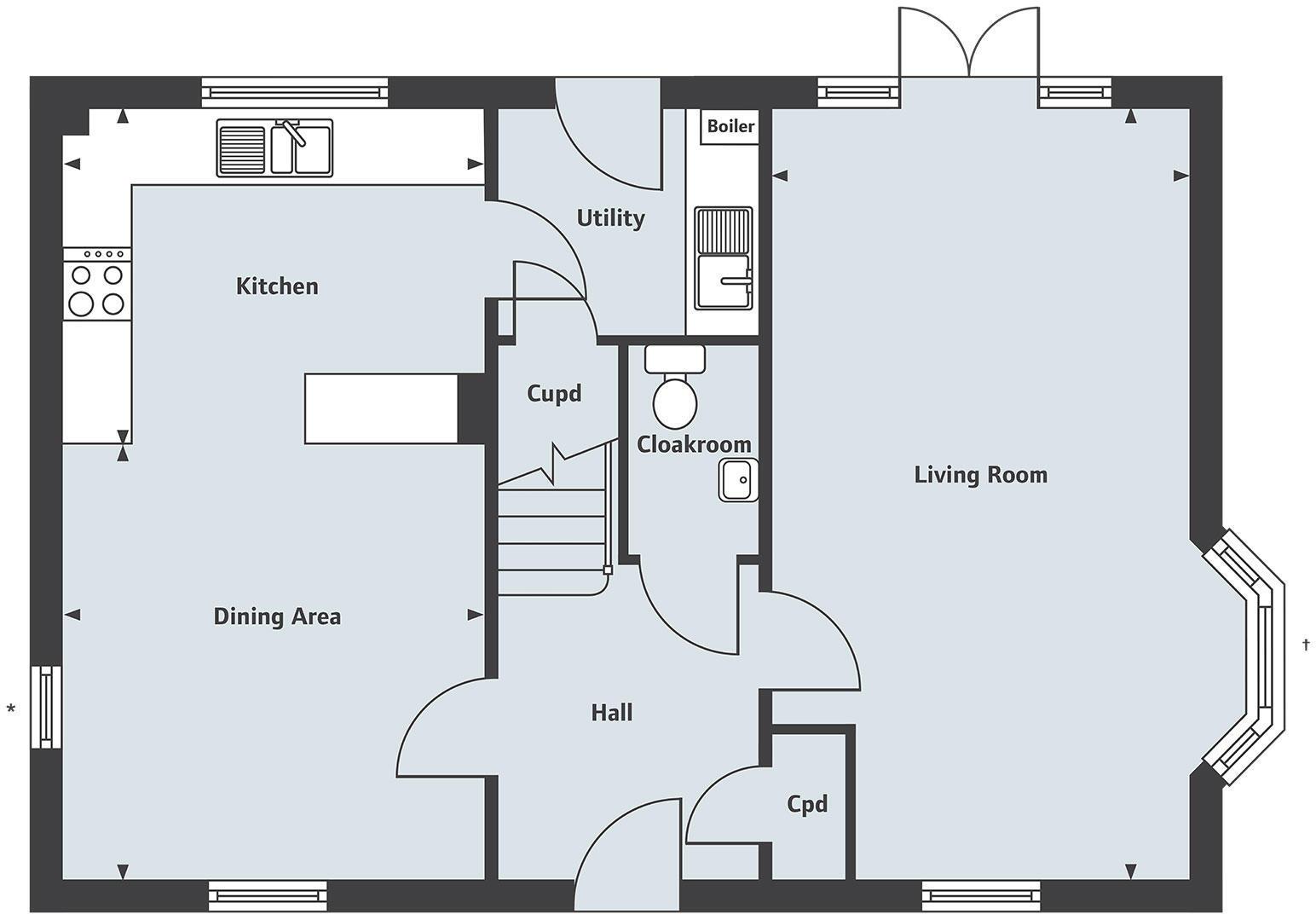 10, Speckled Wood Road, Thornbury floorplan