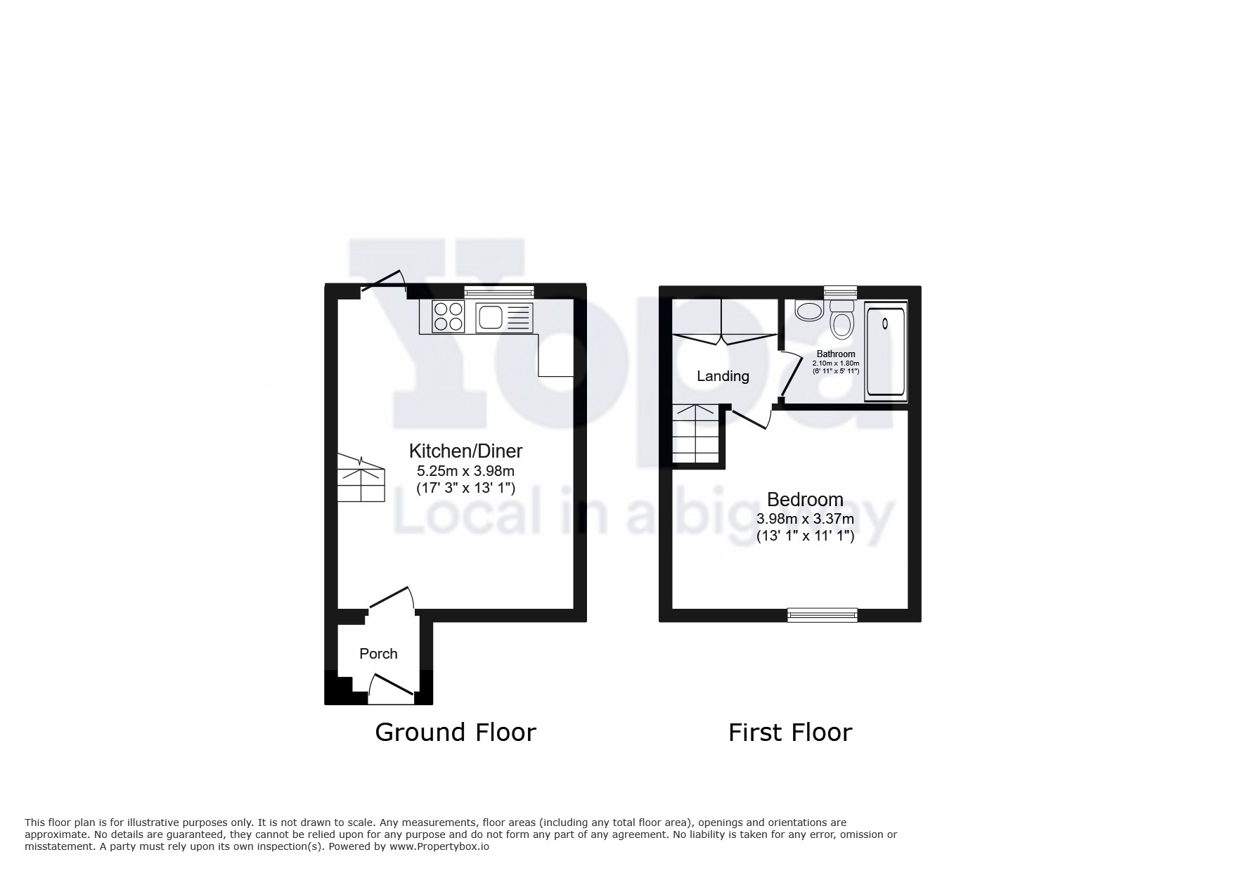 34, Conifer Walk, Stevenage floorplan