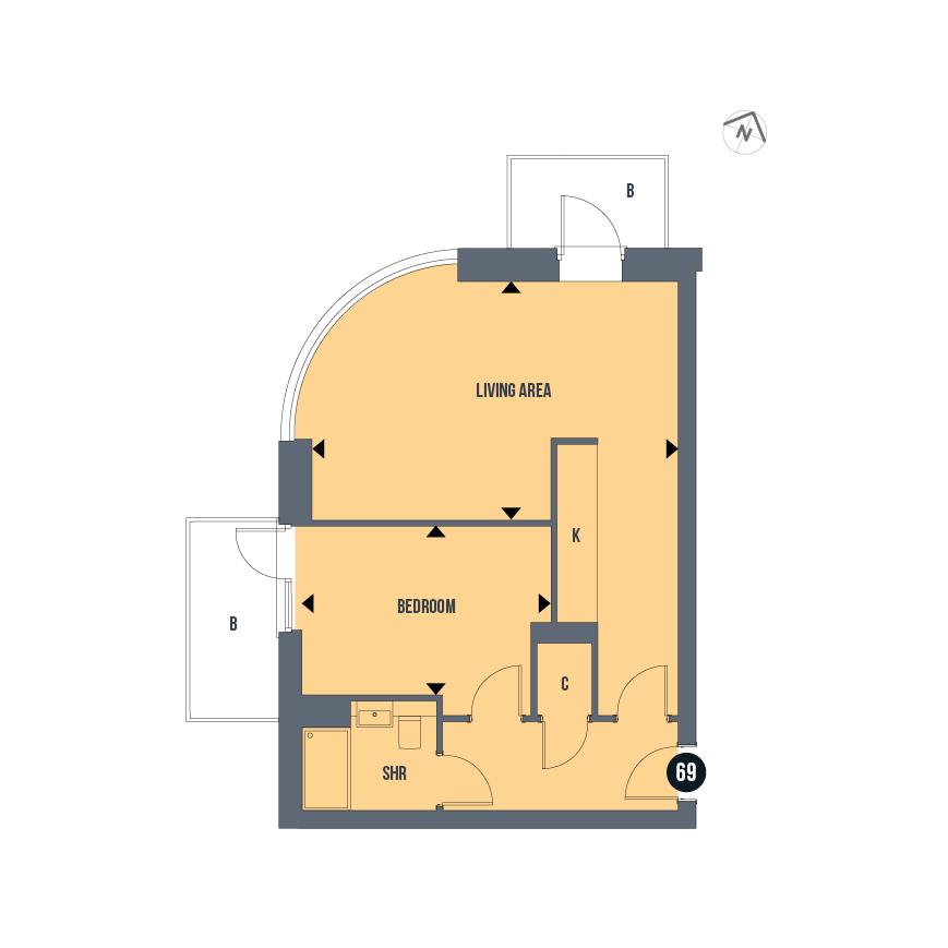 1 Bedrooms Flat for sale in Harefield Road, Uxbridge UB8