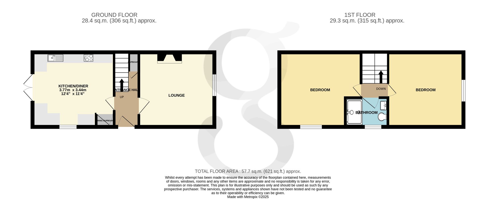 Spring Cottage Devonshire Lane, Jersey floorplan