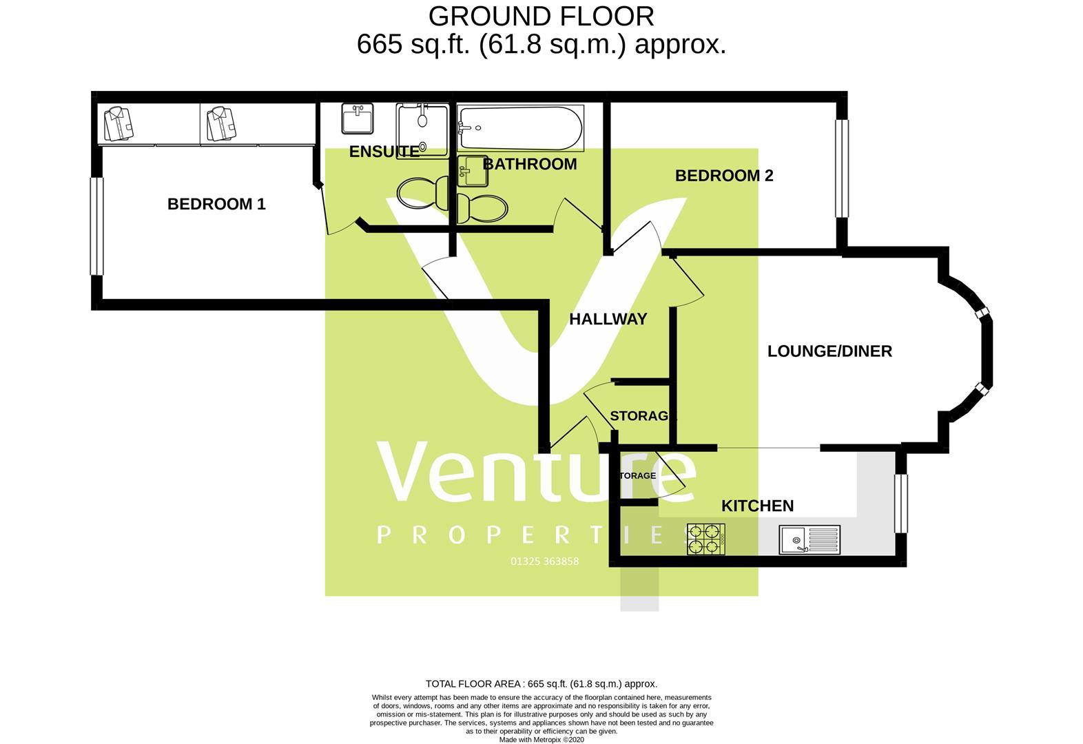 4 Birch View, Greystones Drive, Darlington floorplan