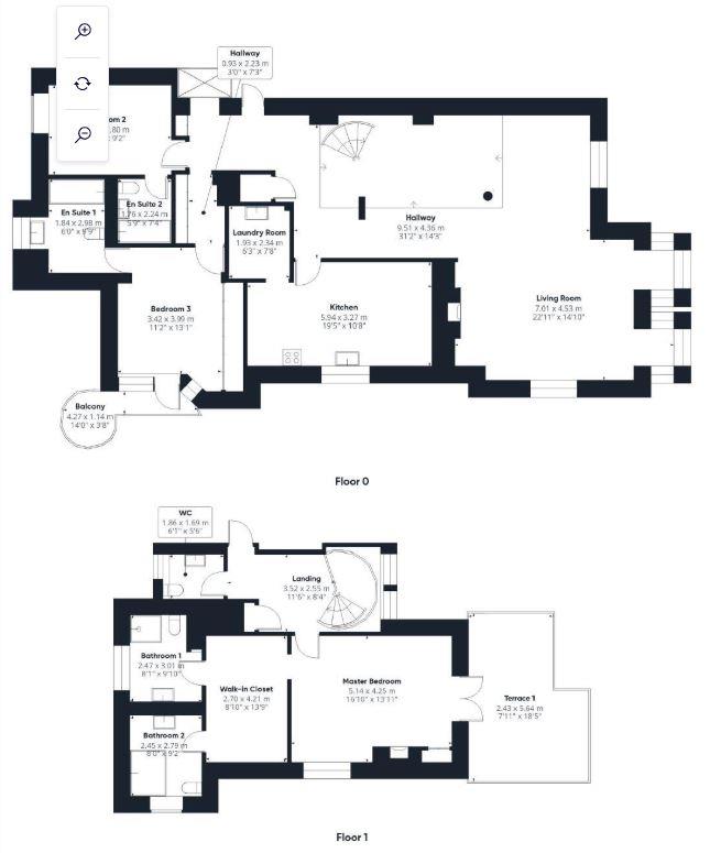 Flat 5, 22, Avenue Road, St John's Wood floorplan