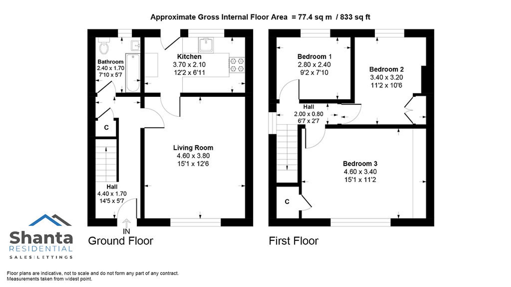 5 Threestonehill Avenue, Glasgow floorplan