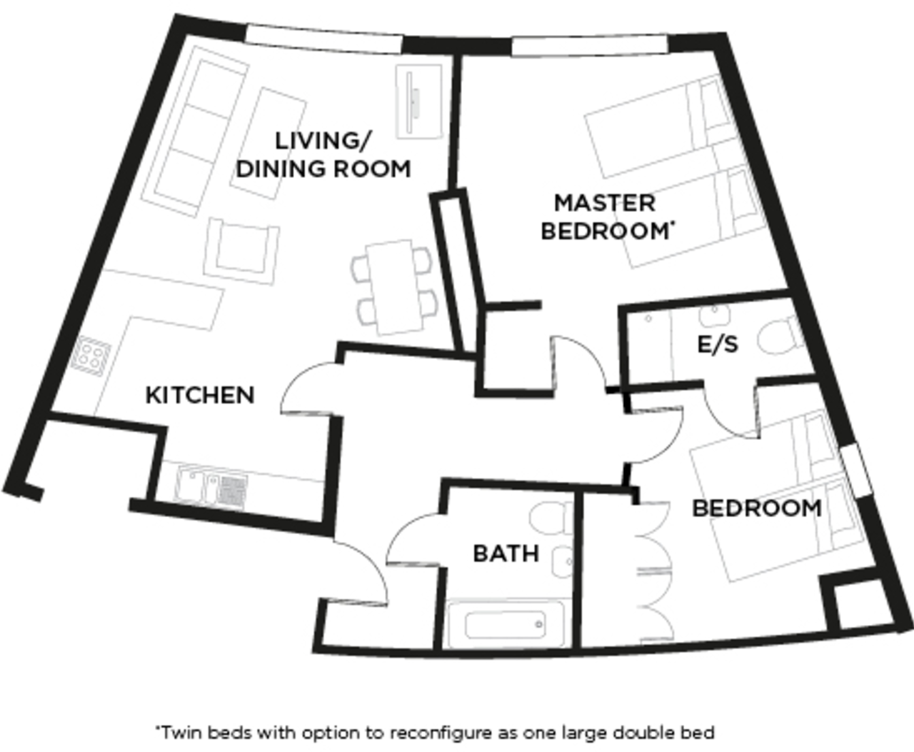 2 Bedrooms Flat to rent in Clarendon Road, Hatfield WD17