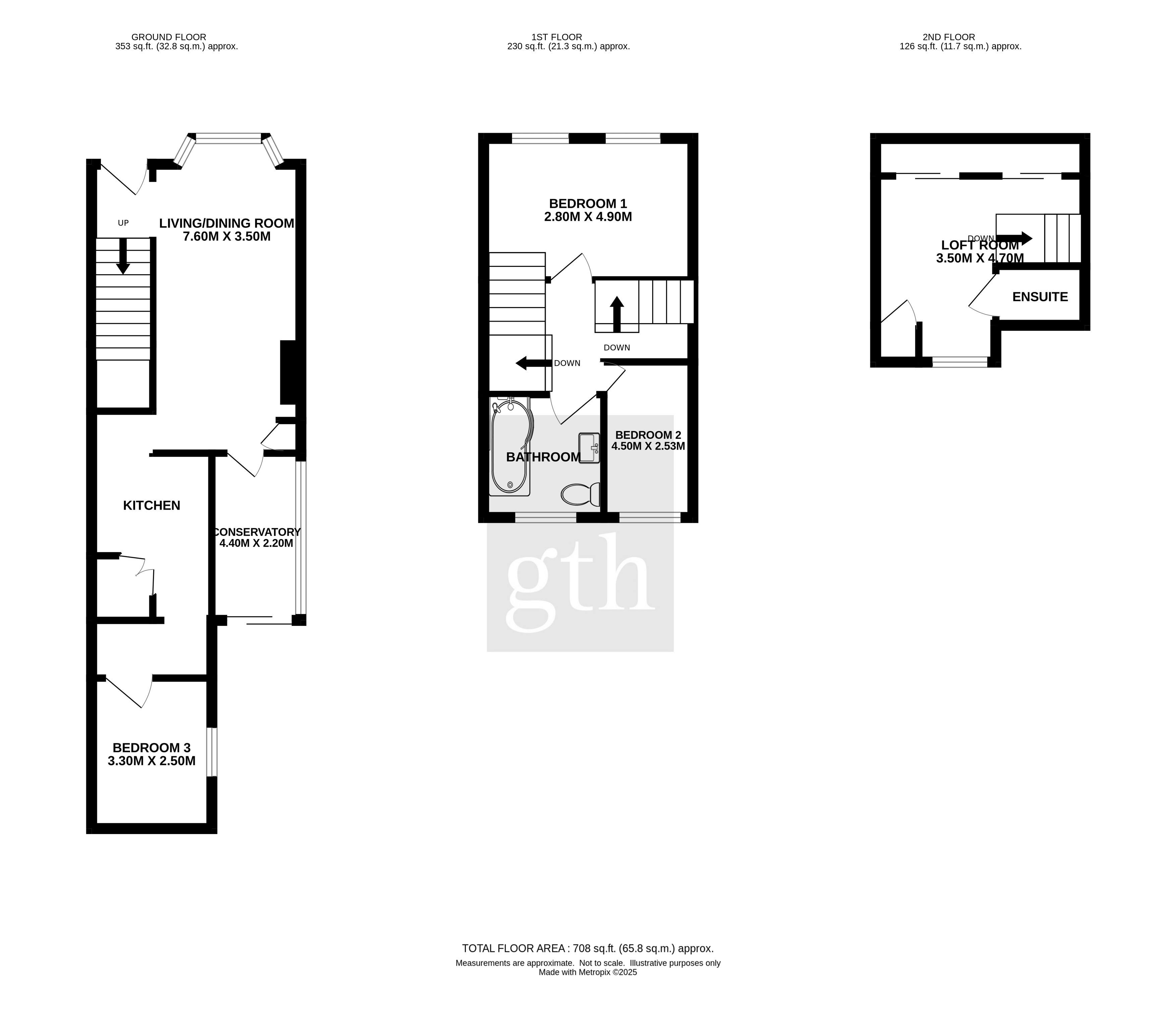 62, Bampton Street, Minehead floorplan