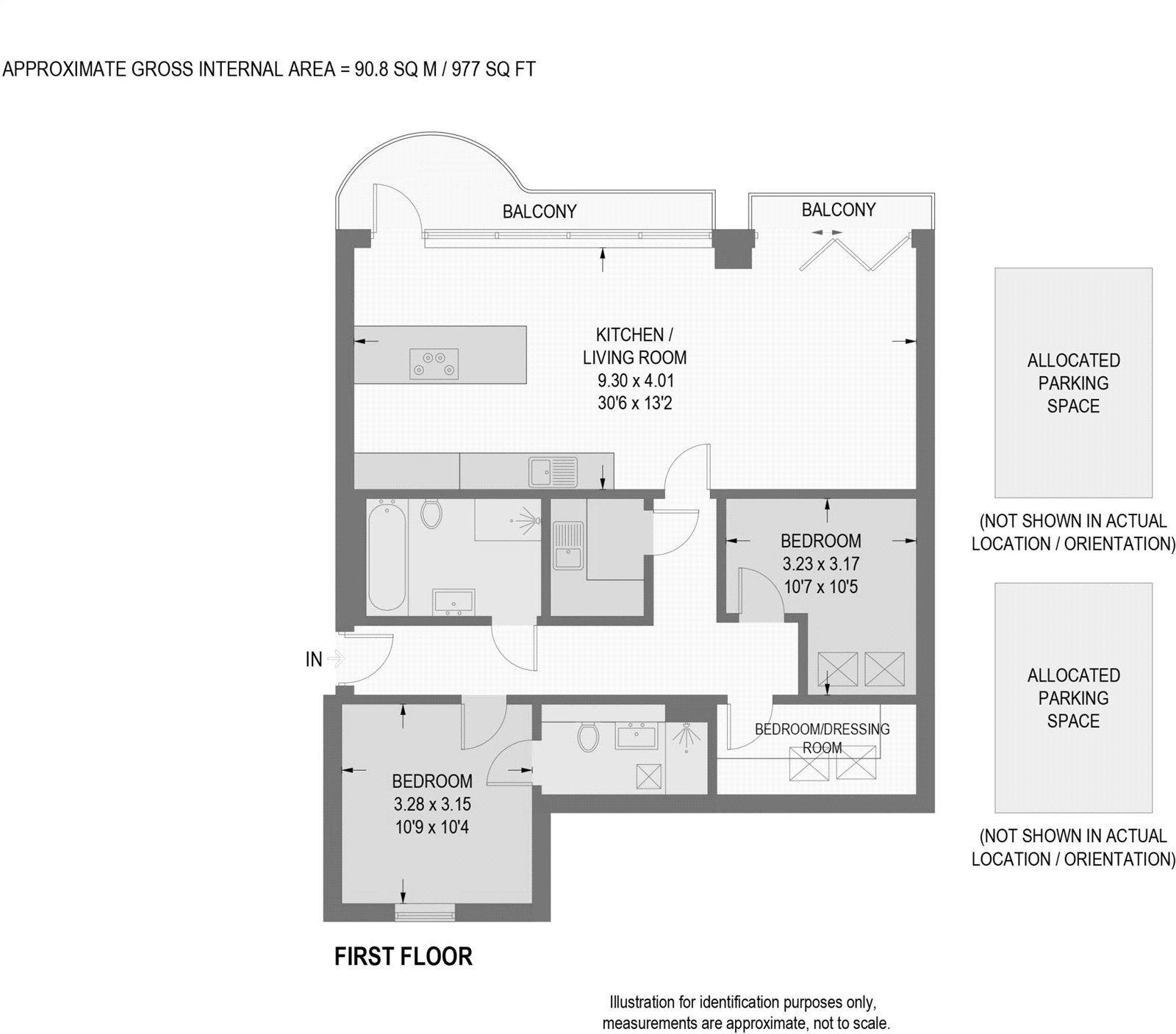 Apartment 5, 448, Abbey Lane, Sheffield floorplan