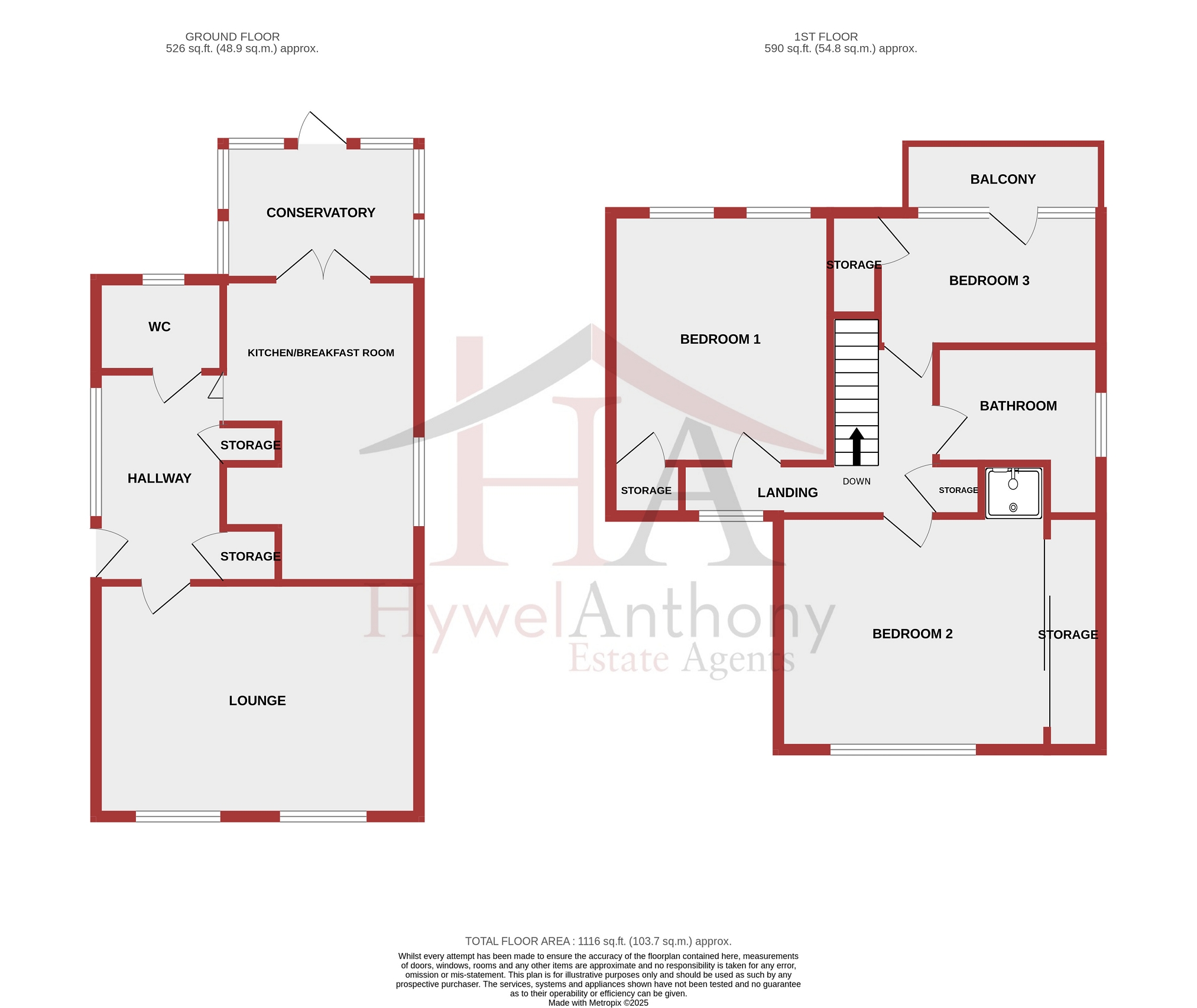 6, Summerfield Drive, Pontyclun floorplan